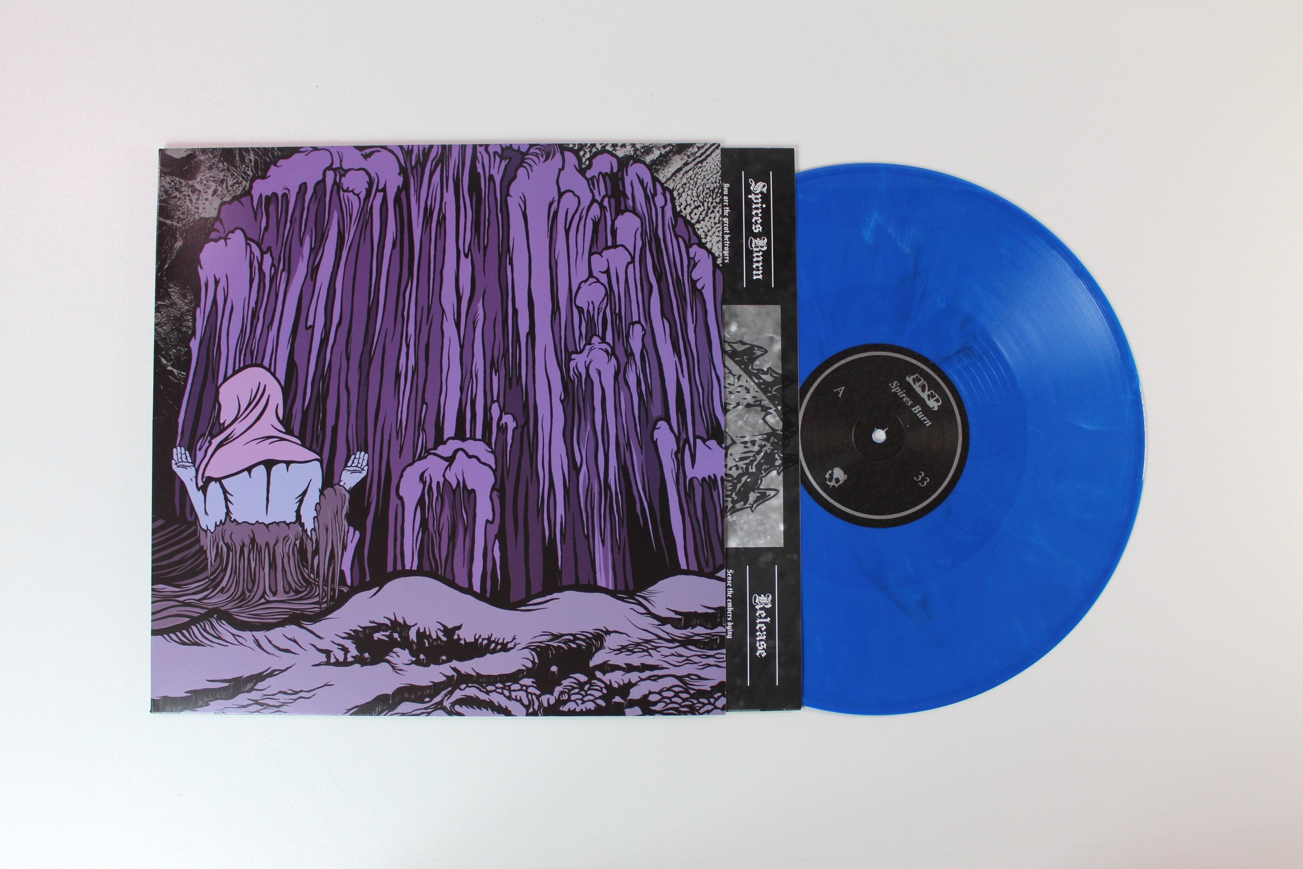 Elder - Spires Burn / Release on Armageddon Shop Ltd Blue Marble Reissue