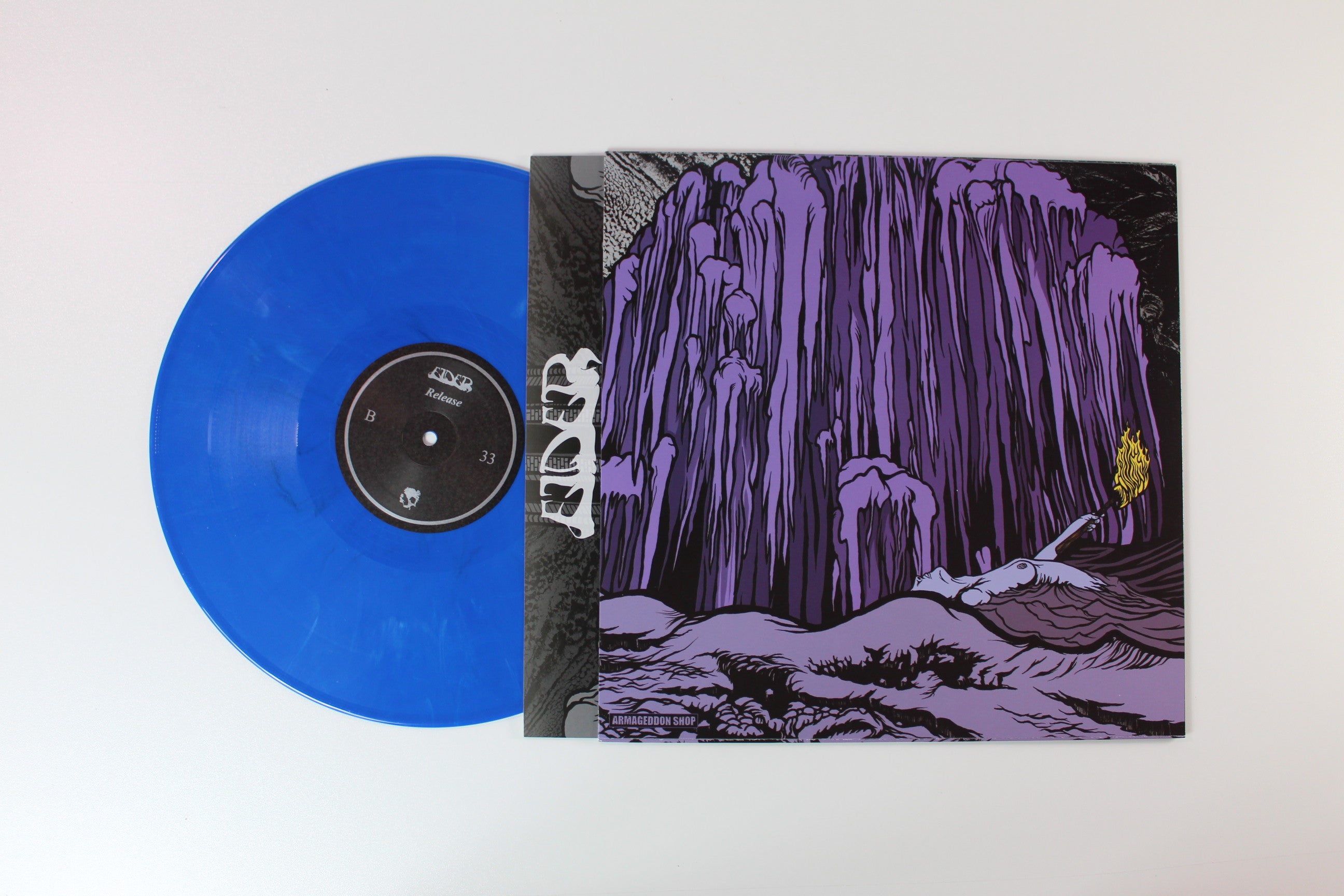 Elder - Spires Burn / Release on Armageddon Shop Ltd Blue Marble Reissue