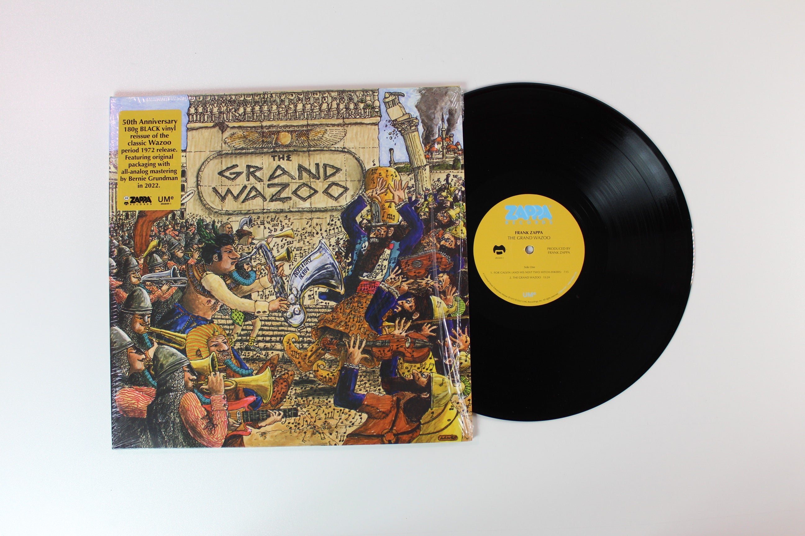 Frank Zappa - The Grand Wazoo on Zappa Records 180 Gram Reissue