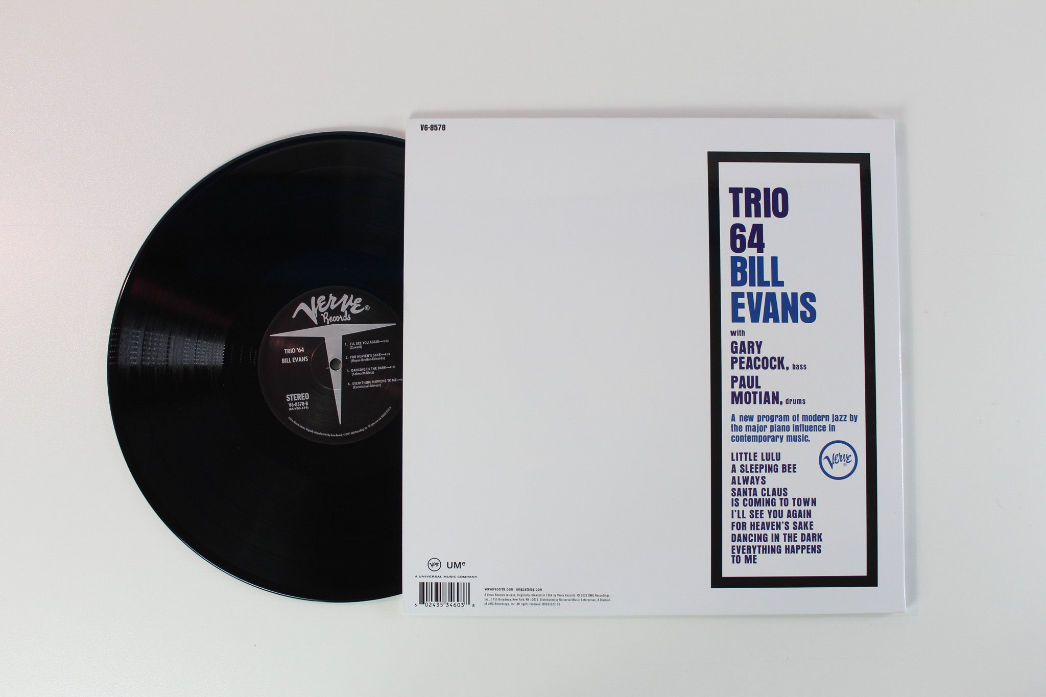 Bill Evans - Trio 64 on Verve Acoustic Sounds Series Reissue