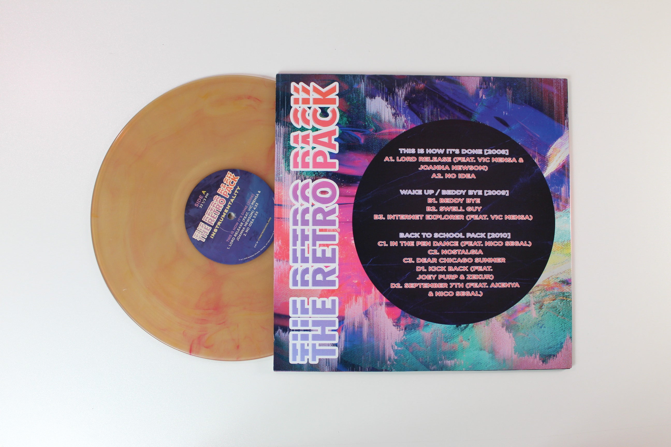 Instrumentality - The Retro Pack on Nostalgia Marbled Vinyl