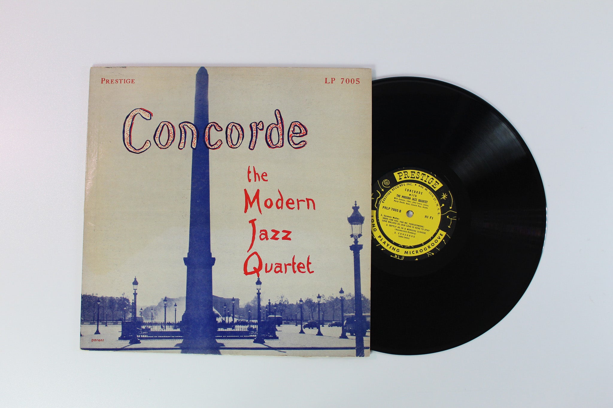 The Modern Jazz Quartet - Concorde on Prestige W 50th Mono Deep Groove