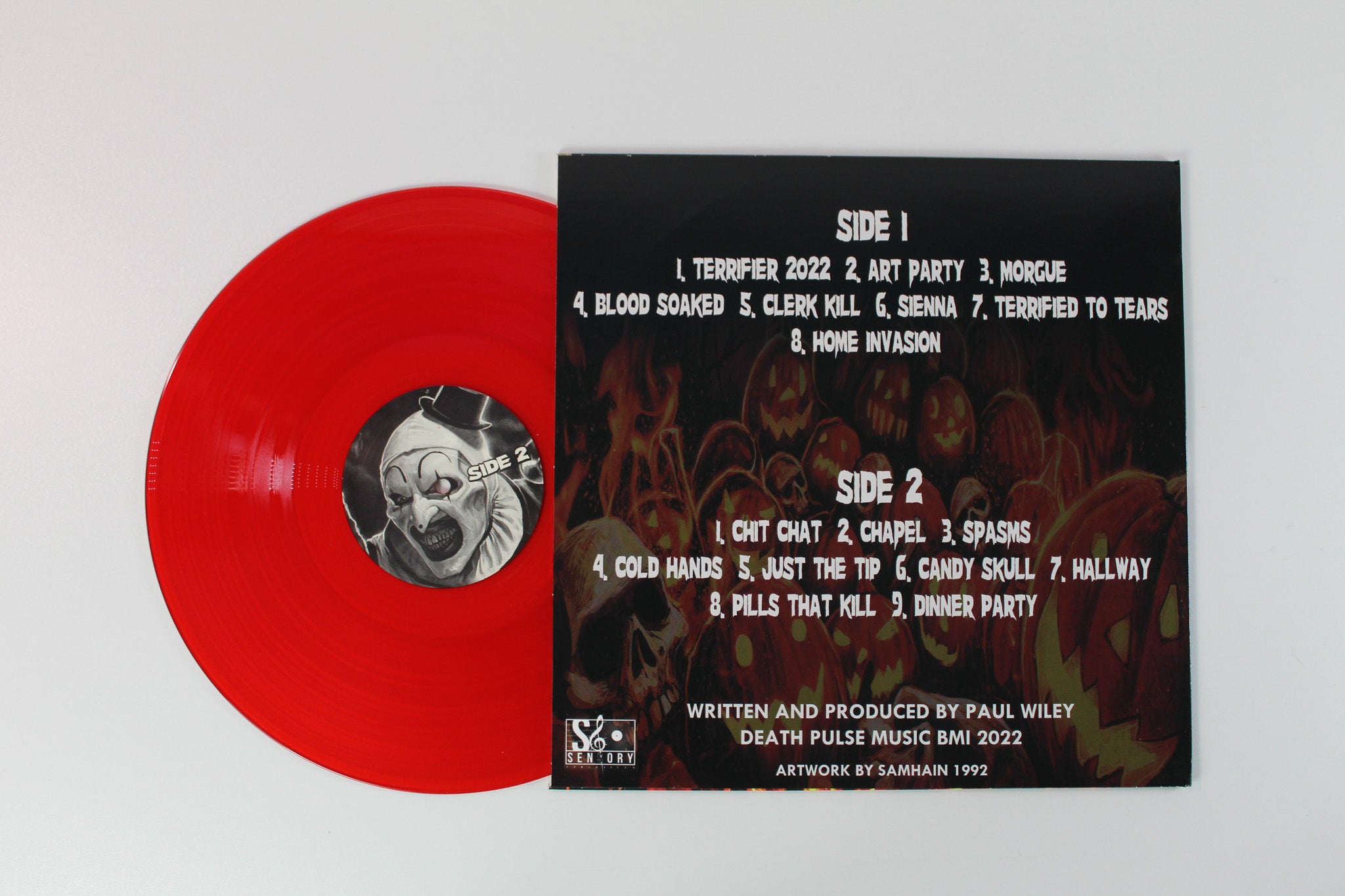 Paul Wiley - Damien Leone's Terrifier 2 on Sensory Ltd Numbered Red Vinyl