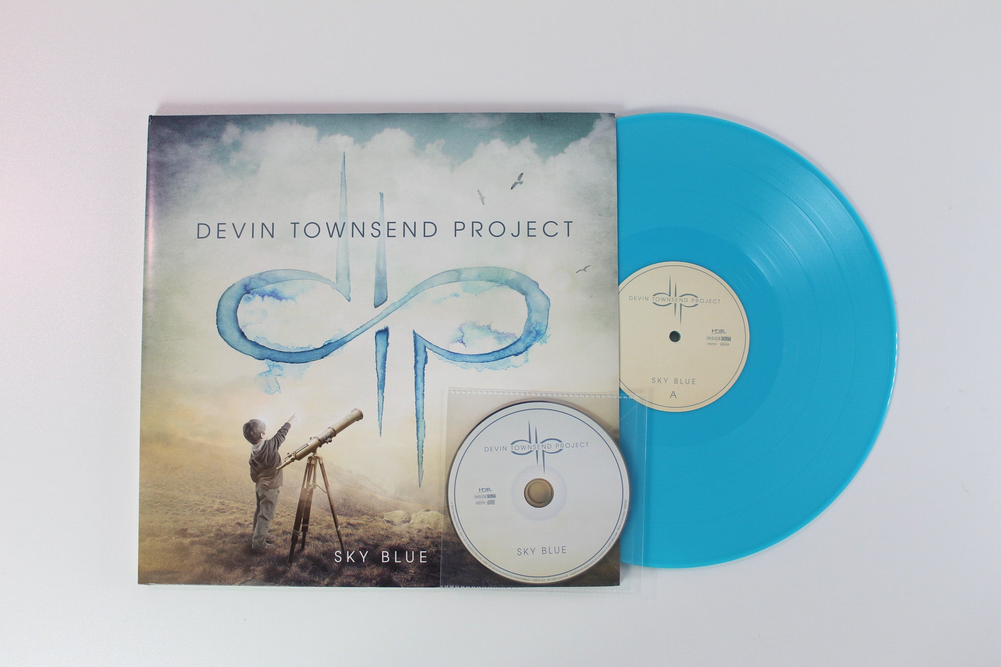 Devin Townsend Project - Sky Blue on Inside Out Ltd Blue Light Vinyl