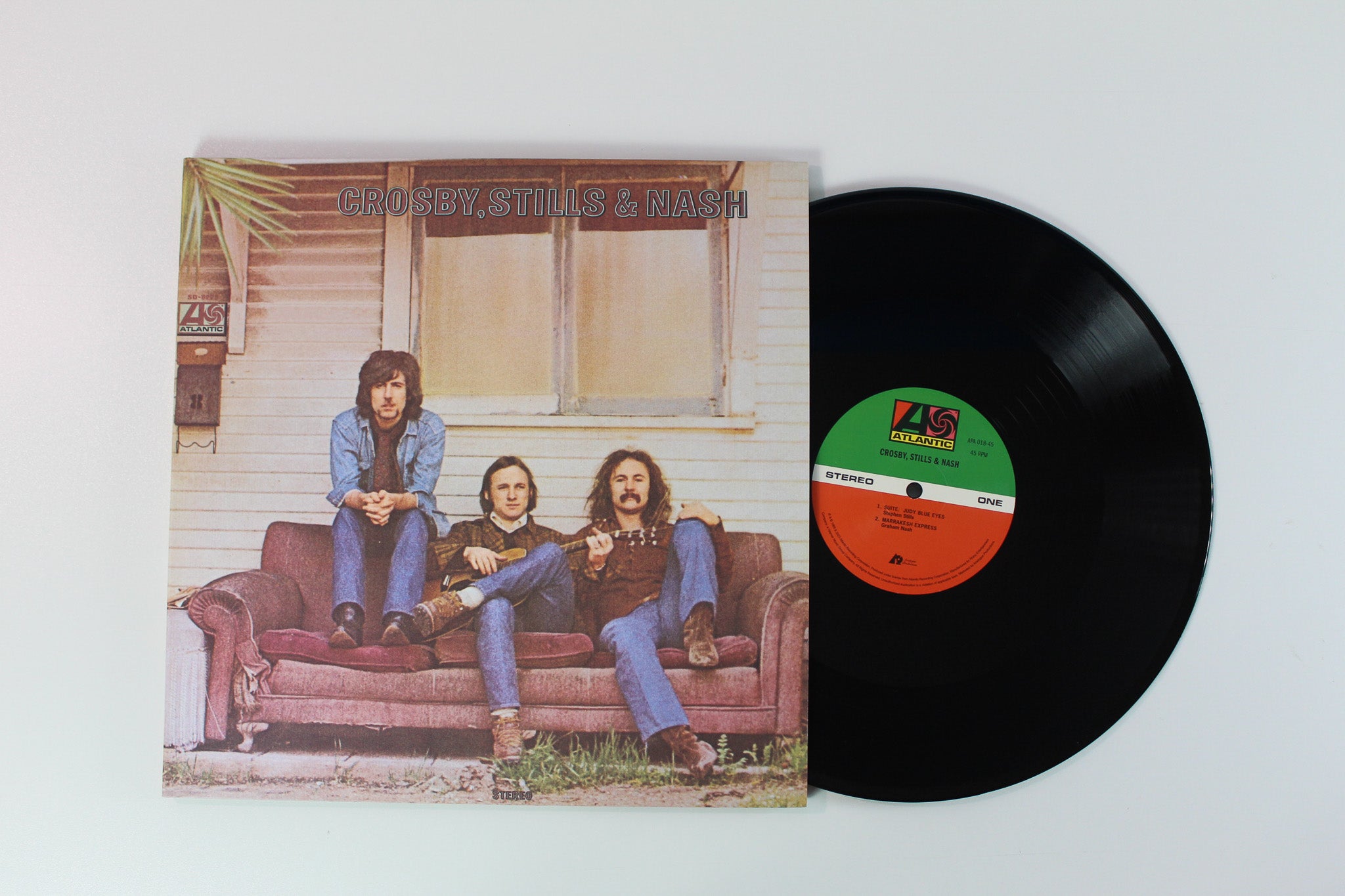 Crosby, Stills & Nash - Crosby, Stills & Nash on Atlantic Ltd Numbered 45 RPM 180 Gram Reissue