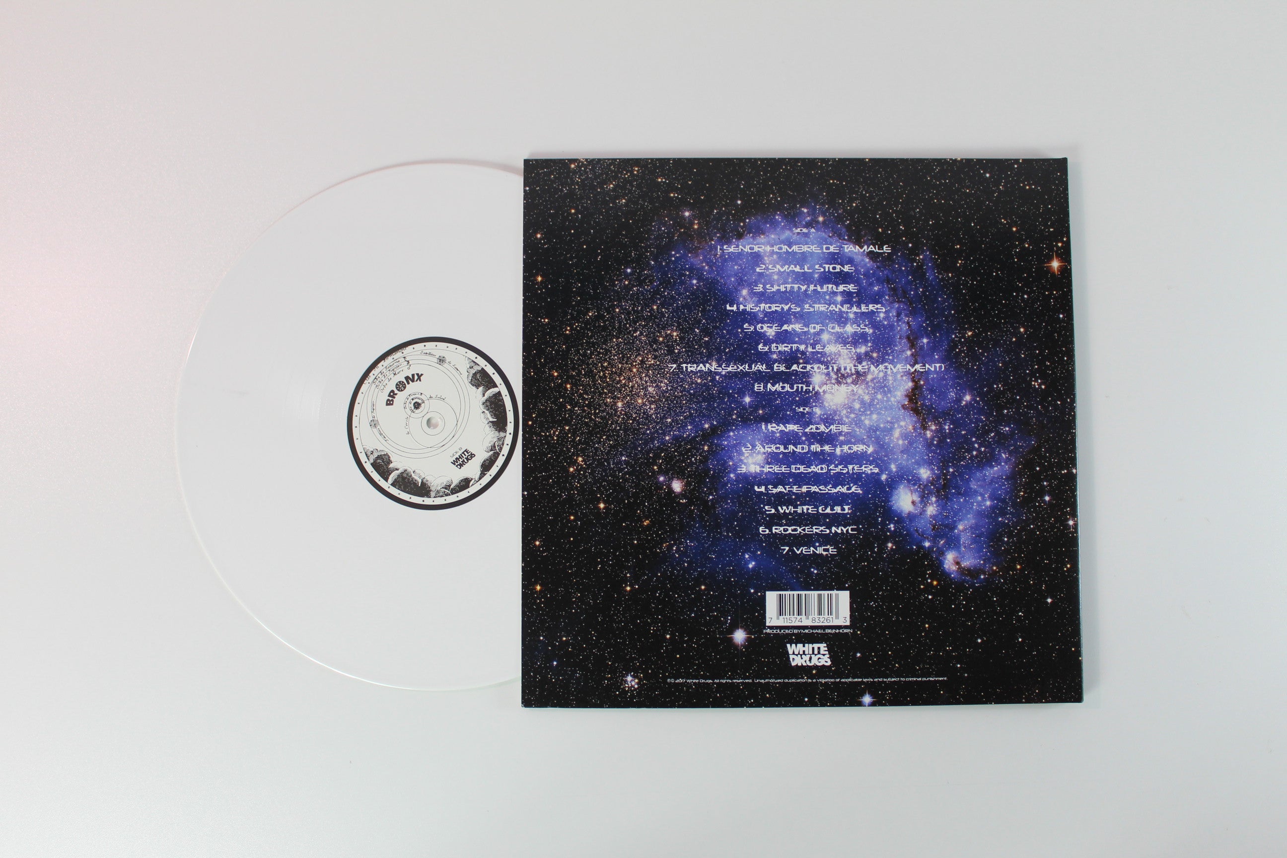 The Bronx - The Bronx on White Drugs Ltd White Vinyl Reissue