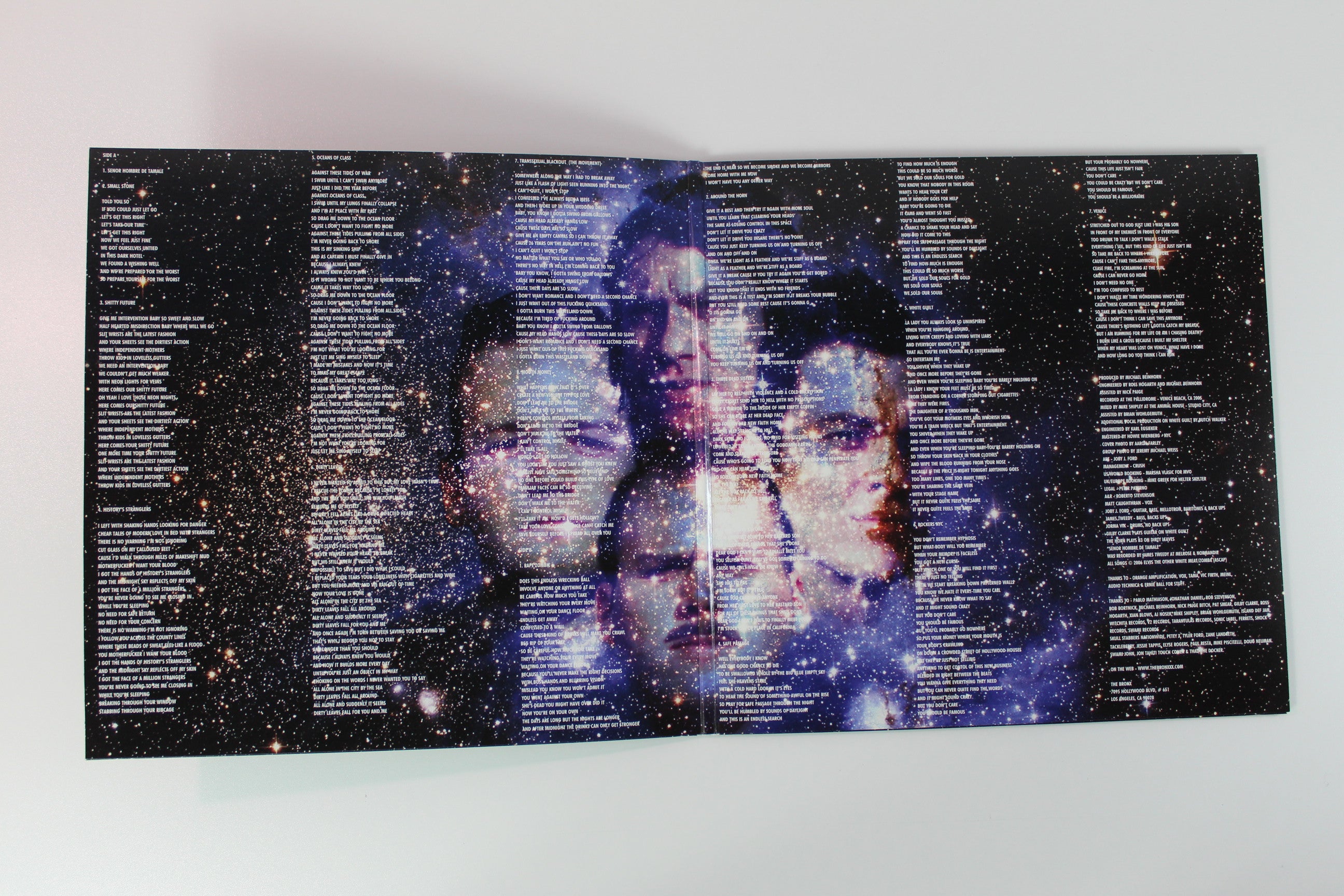 The Bronx - The Bronx on White Drugs Ltd White Vinyl Reissue