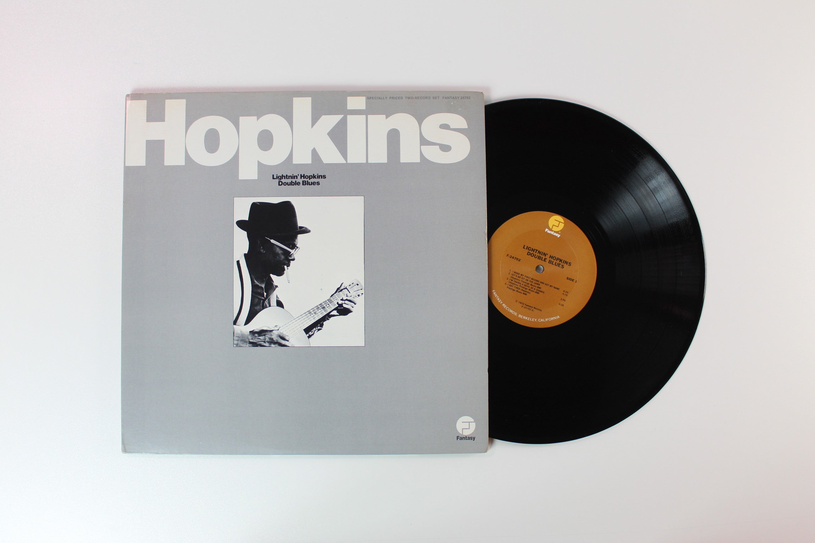 Lightnin' Hopkins - Double Blues on Fantasy