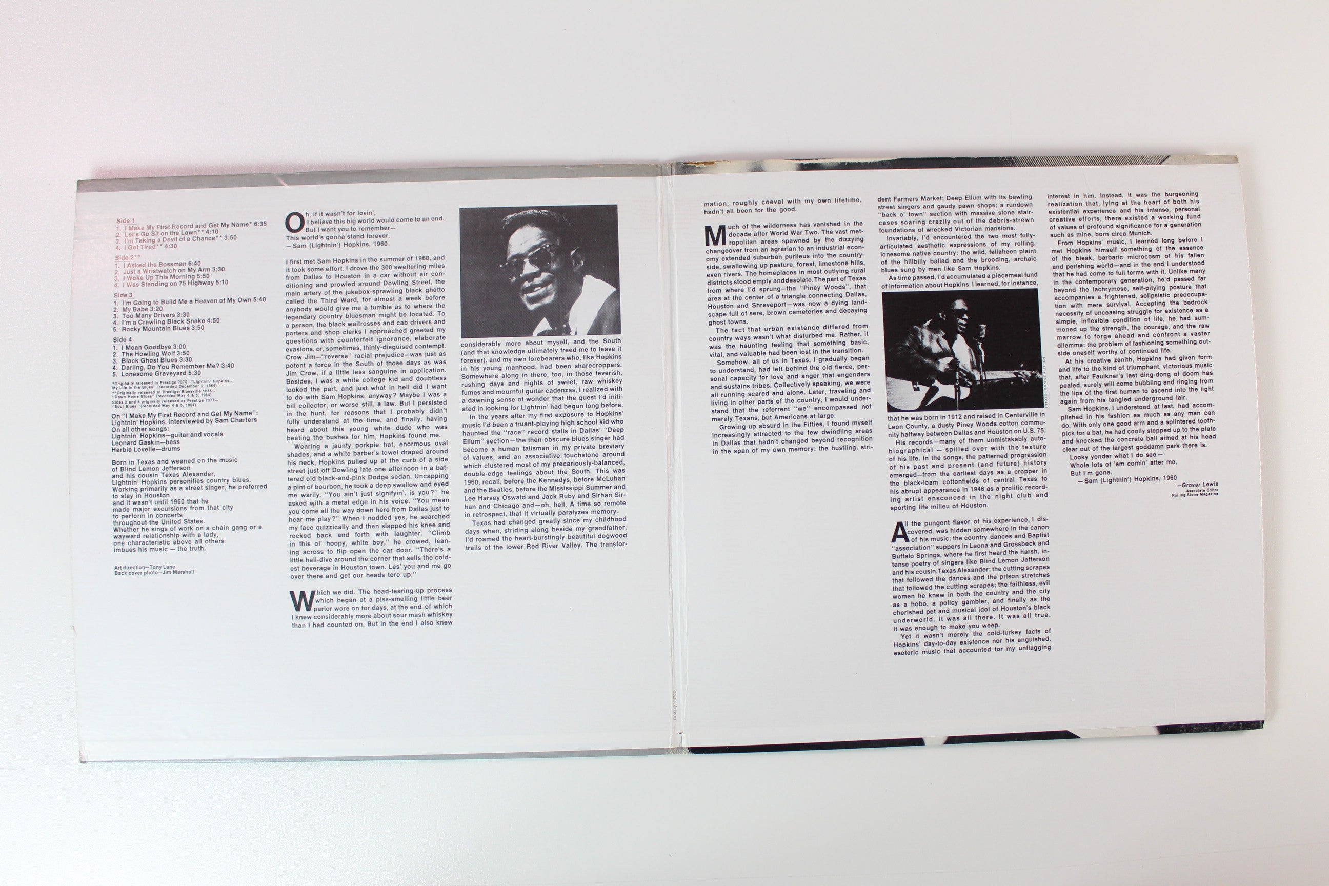 Lightnin' Hopkins - Double Blues on Fantasy