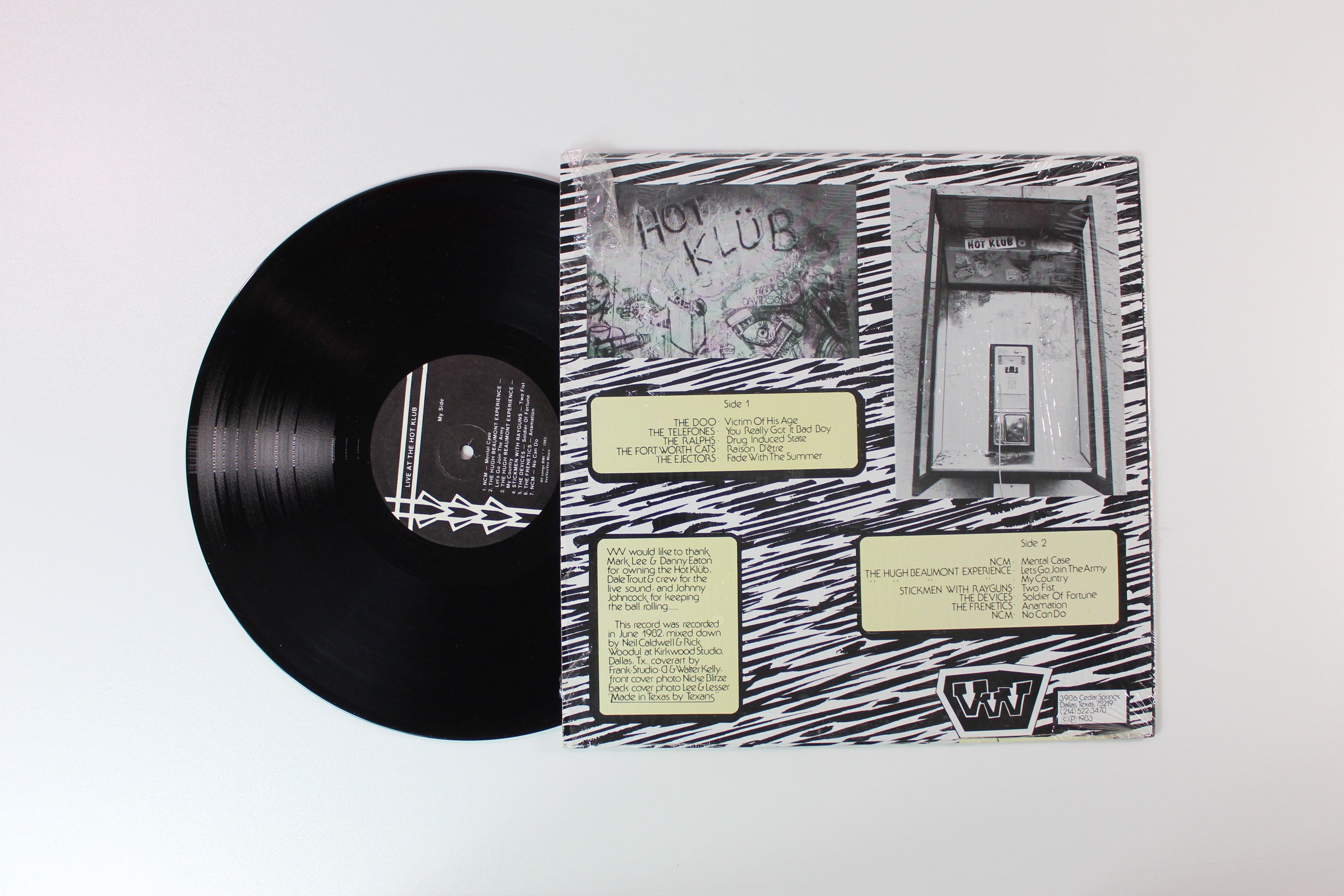 Various - Live At The Hot Klub on VVV