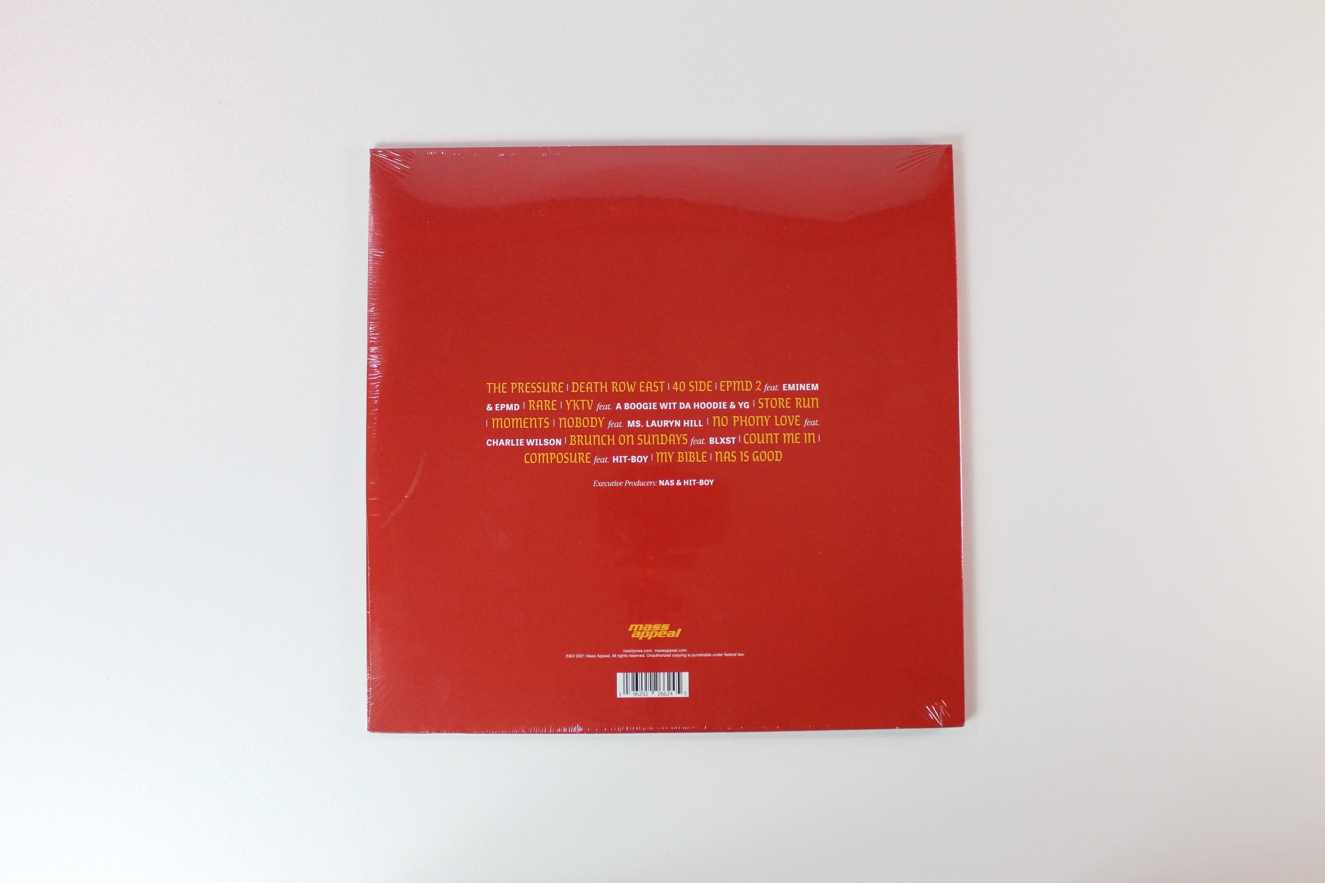 Nas - King's Disease II on Mass Appeal Gold Vinyl Sealed