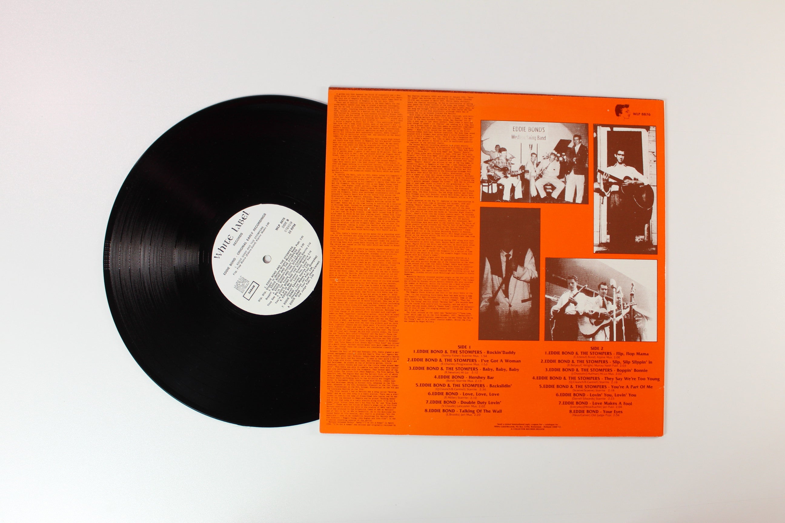 Eddie Bond - Original Early Recordings on White Label