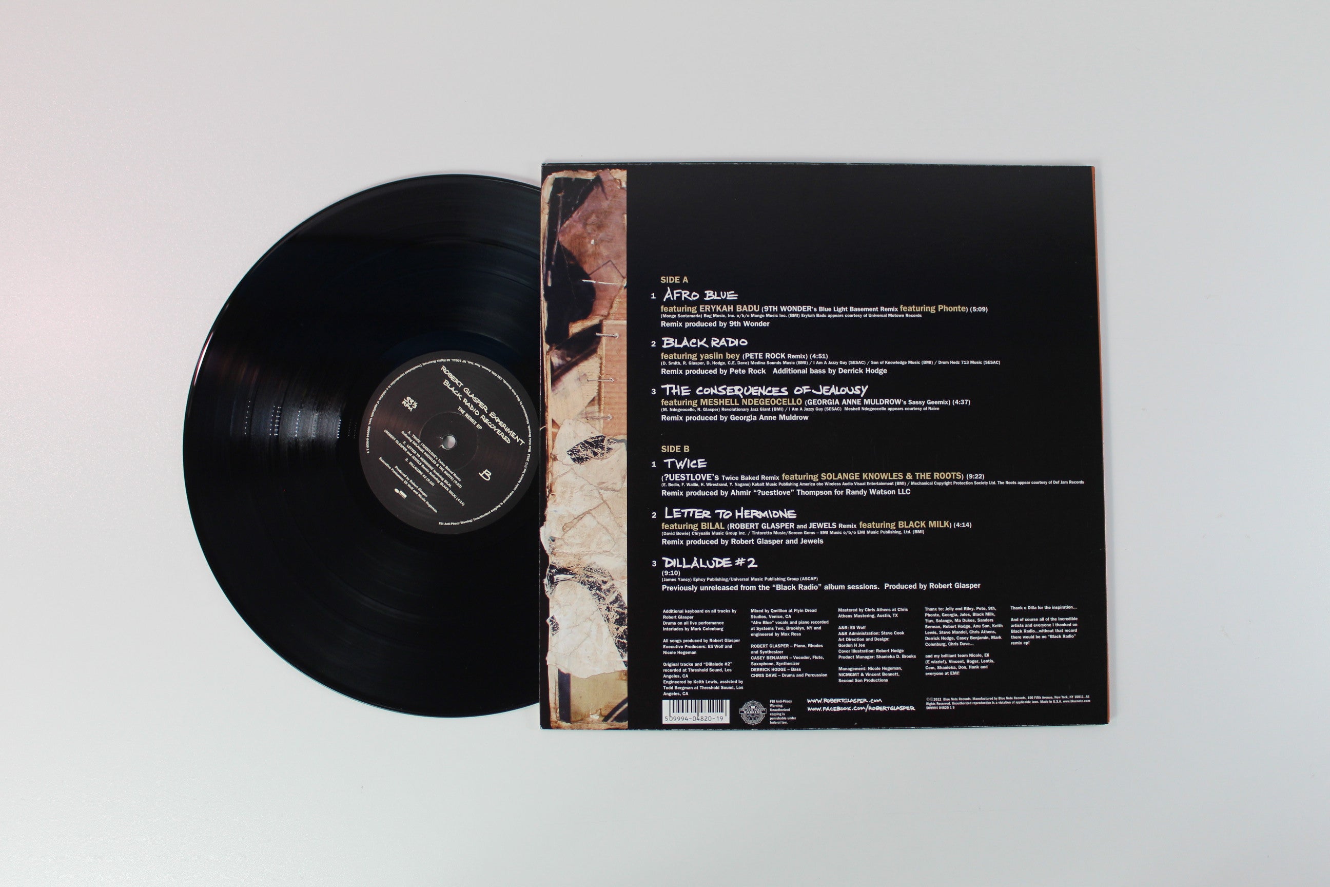 Robert Glasper Experiment - Black Radio Recovered (The Remix EP) on Blue Note