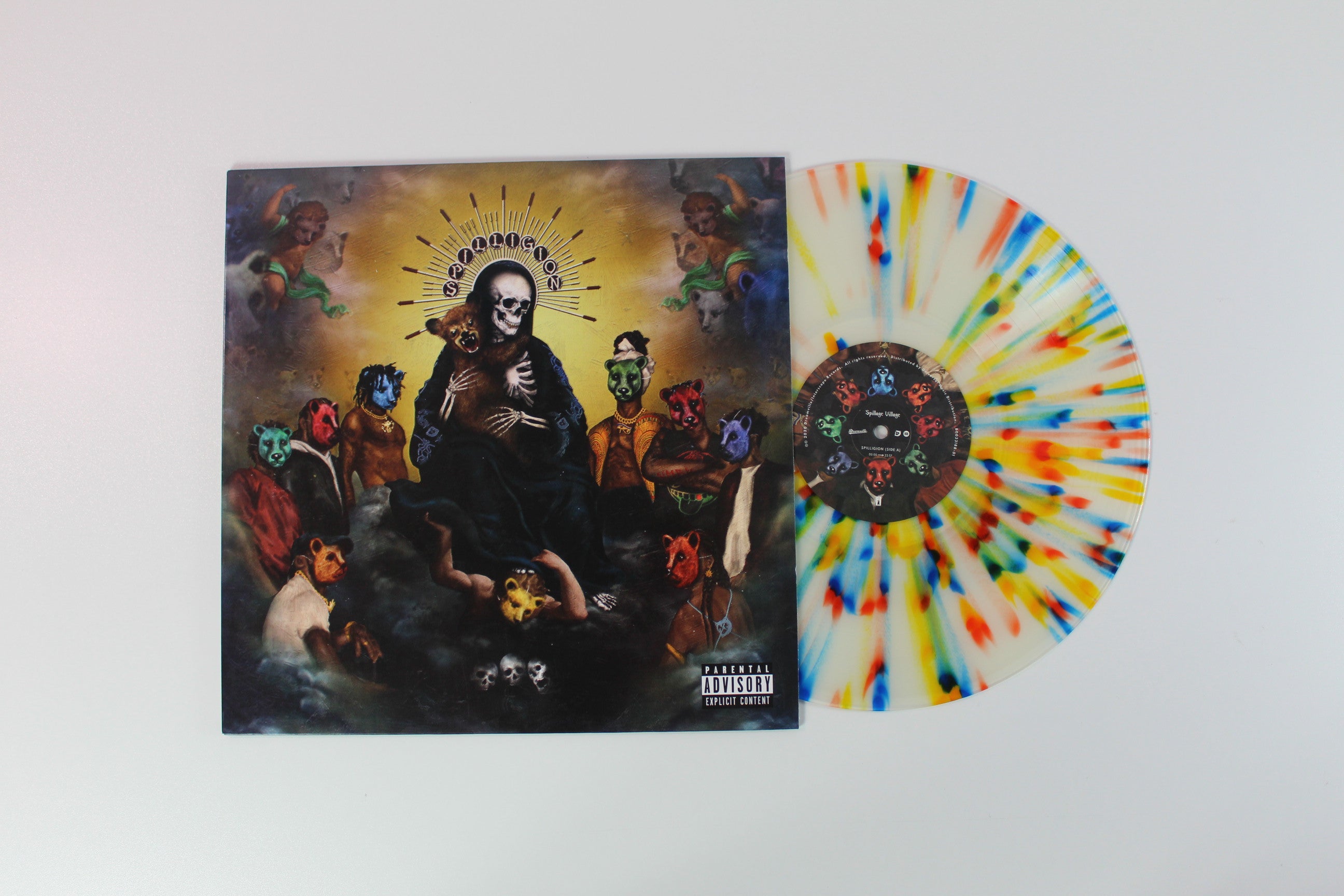 Spillage Village - Spilligion on Dreamville Interscope Ltd Splatter Vinyl