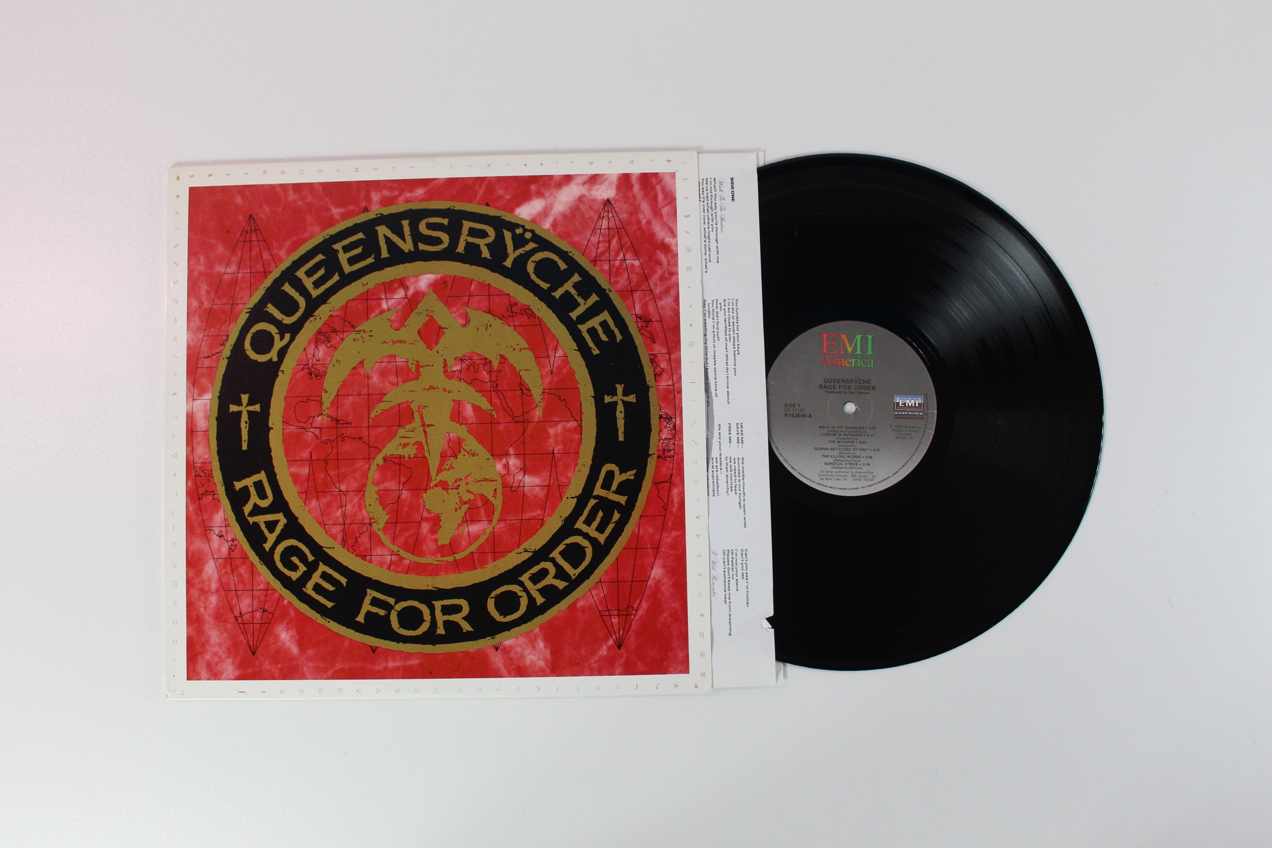Queensrÿche - Rage For Order on EMI America Club Edition