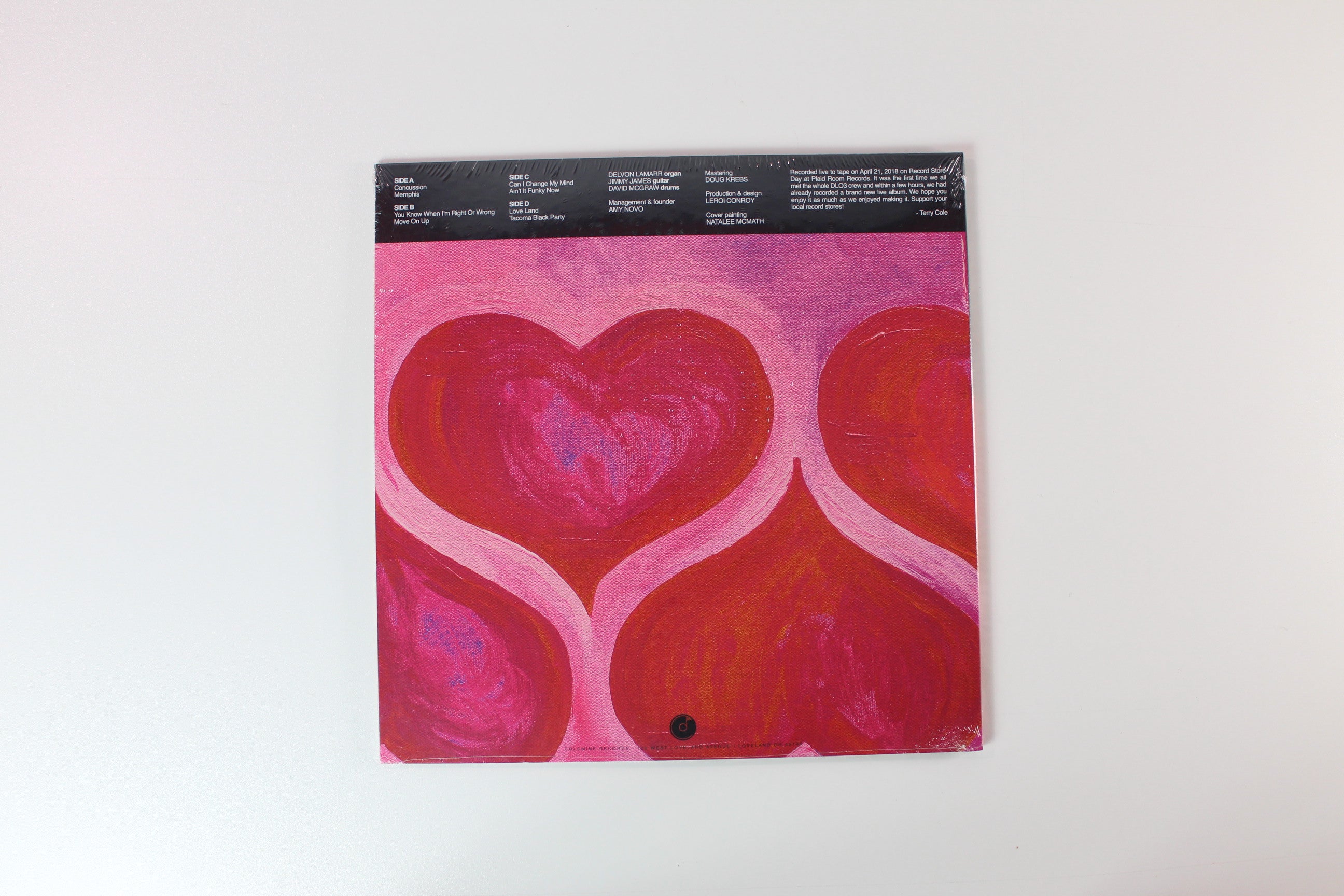 Delvon Lamarr Organ Trio - Live In Loveland! on Colemine RSD 2022 Ltd 45 RPM Pink Swirl Vinyl Sealed
