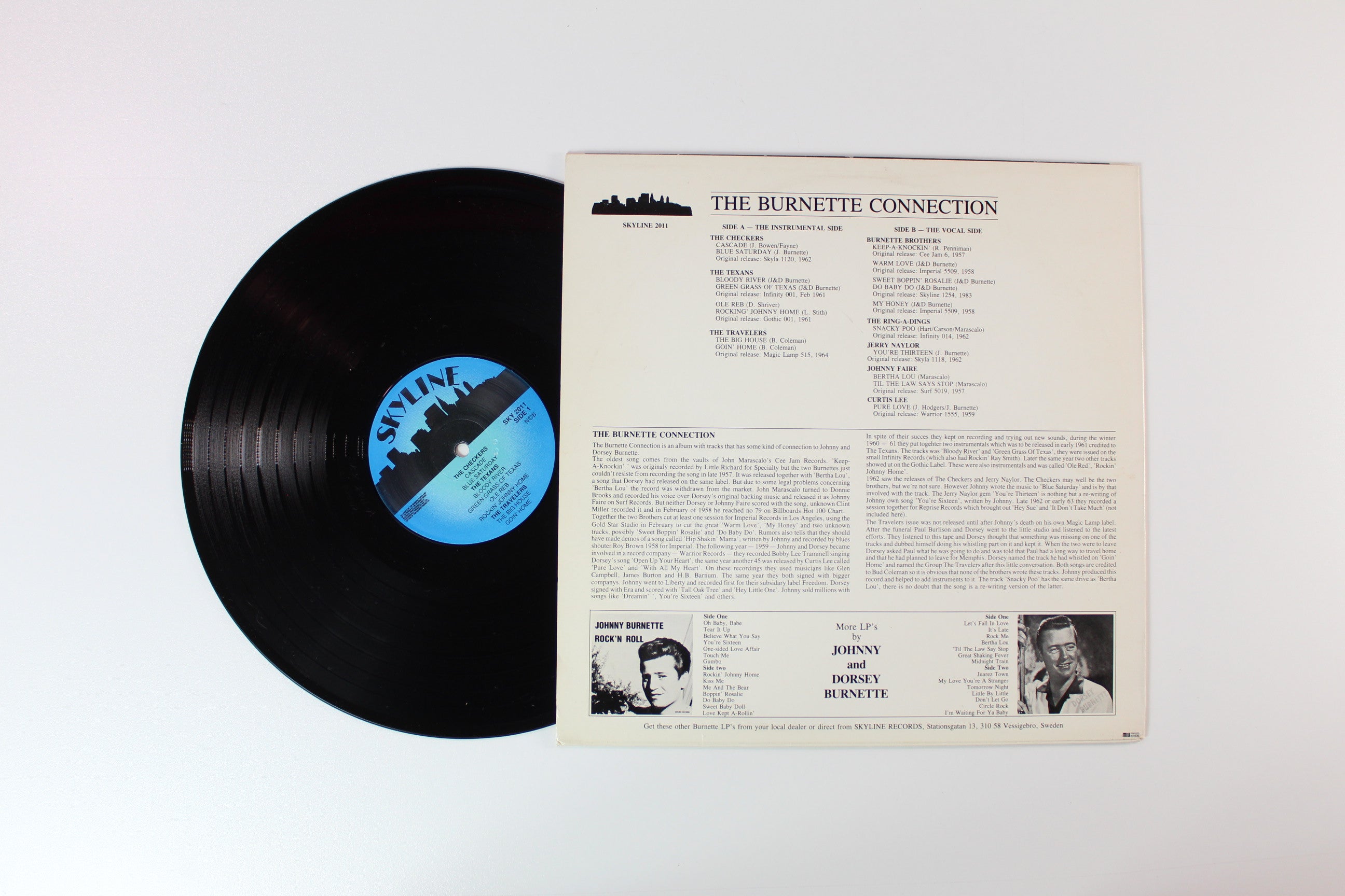 Johnny & Dorsey Burnette - The Burnette Connection on Skyline