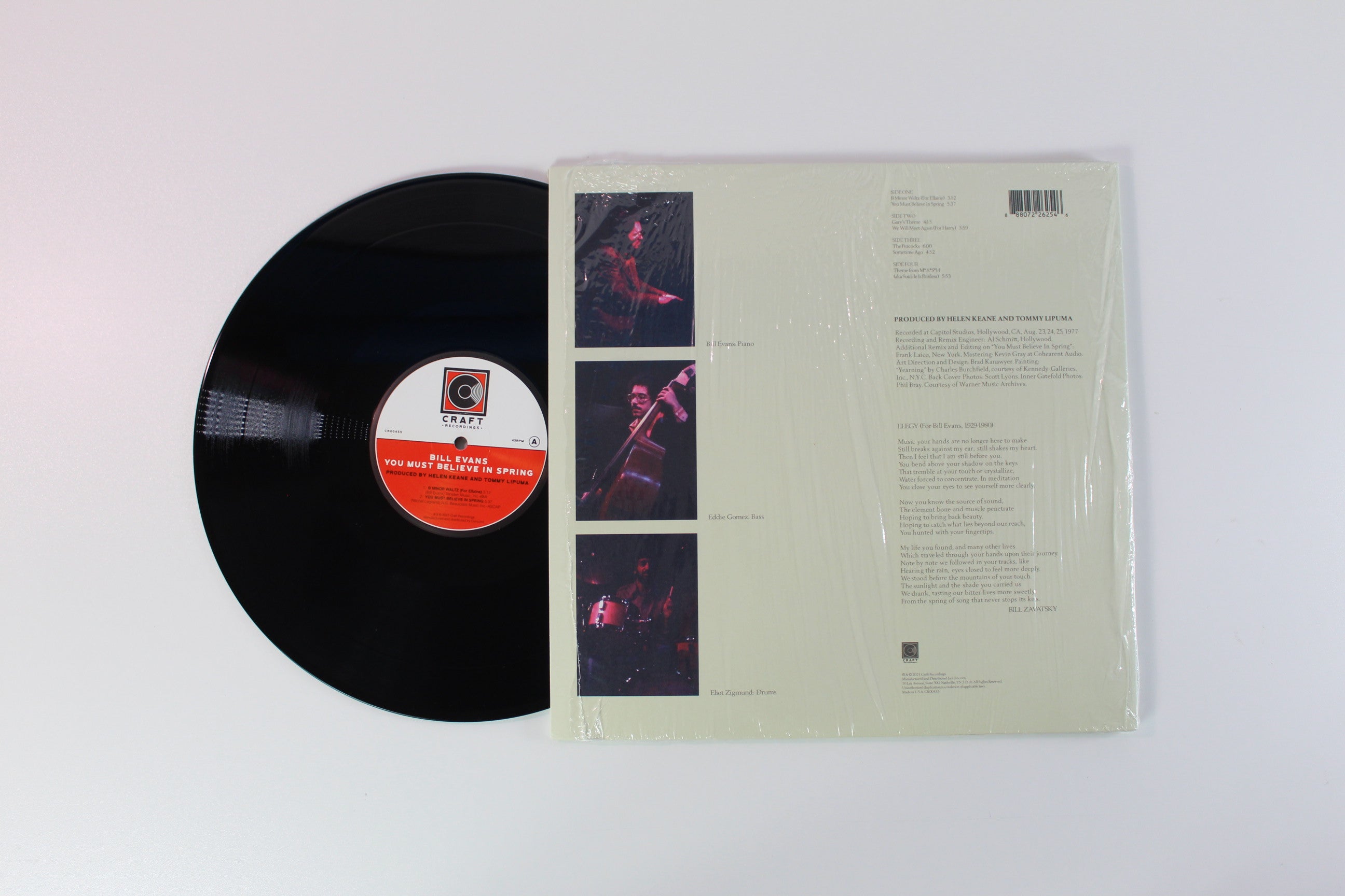 Bill Evans - You Must Believe In Spring on Craft Recordings 45 RPM 180 Gram Reissue