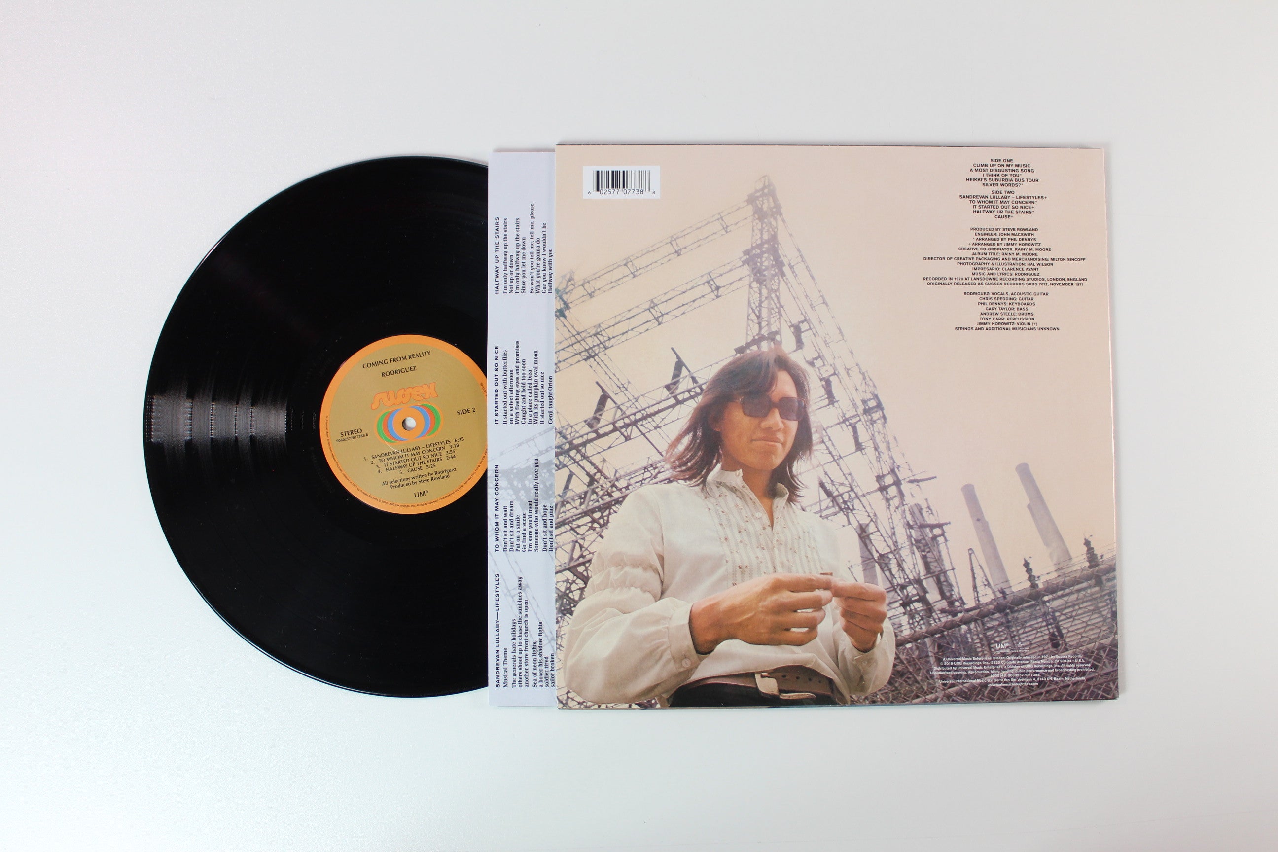 Sixto Rodriguez - Coming From Reality on Sussex Reissue