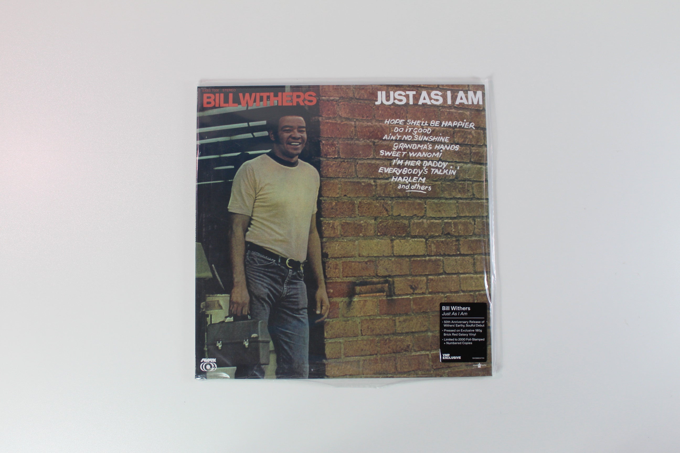 Bill Withers - Just As I Am on Sussex Vinyl Me Please Ltd Numbered Red Galaxy Reissue Sealed