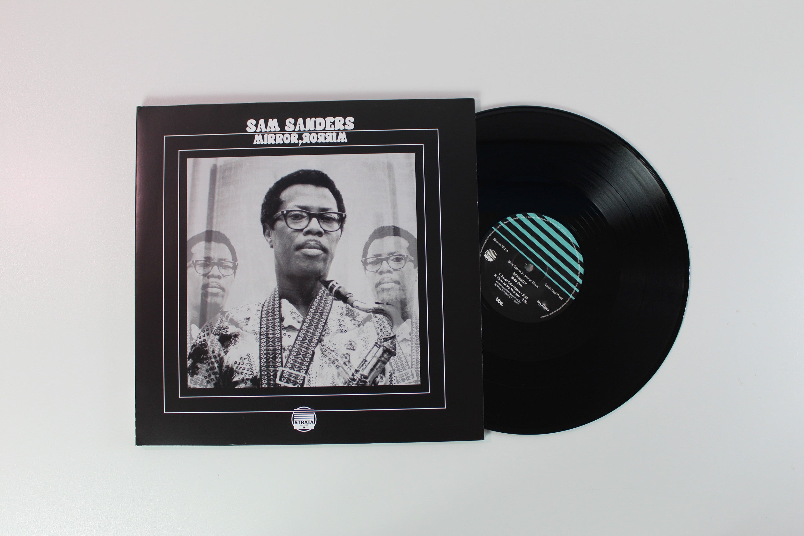 Sam Sanders - Mirror, Mirror on Strata 180 Proof 45 RPM Reissue