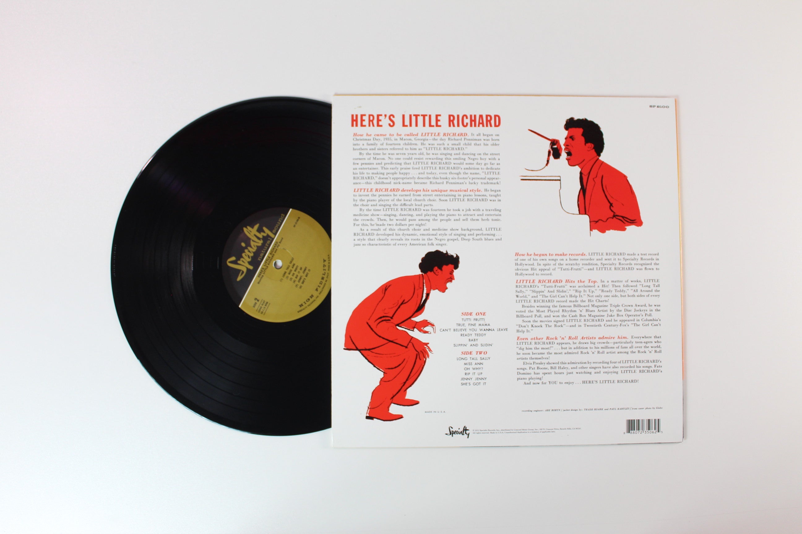Little Richard - Here's Little Richard on Specialty Mono Reissue