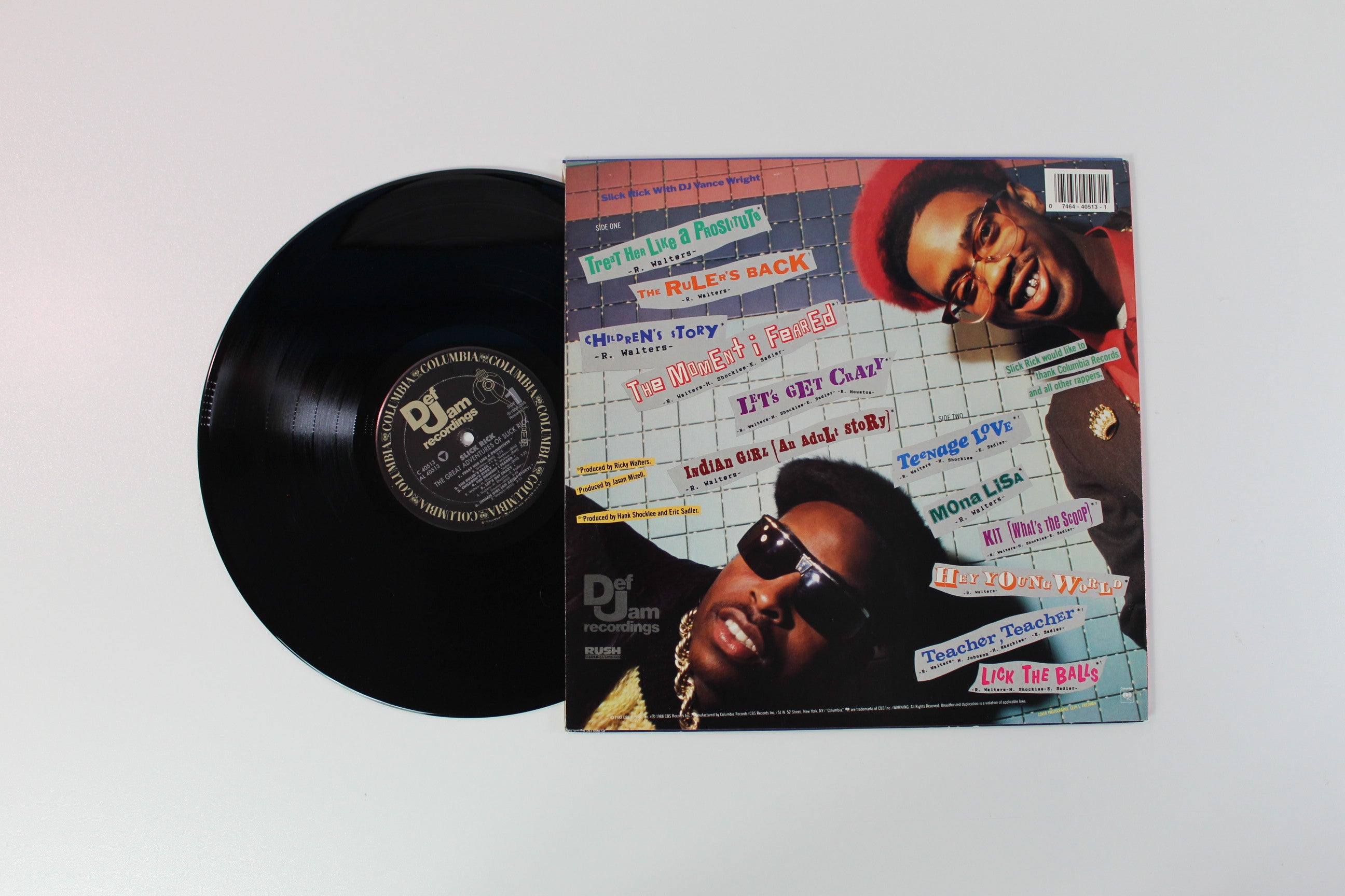 Slick Rick - The Great Adventures Of Slick Rick on Def Jam