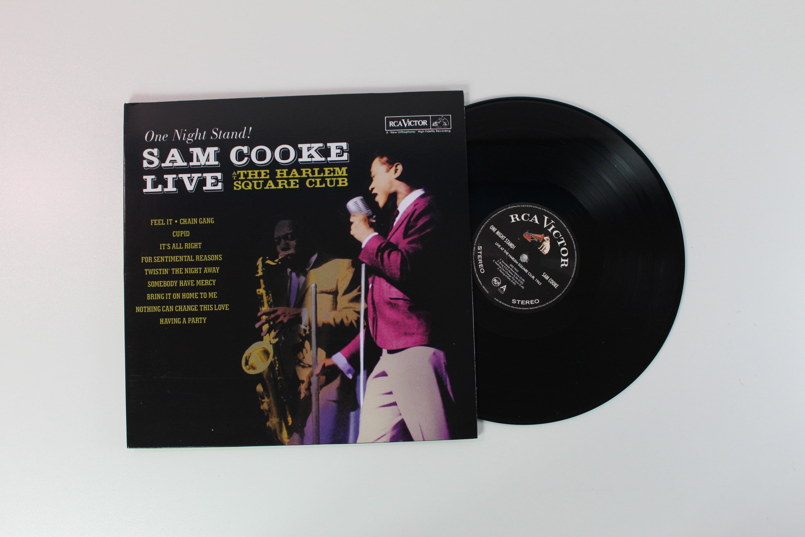 Sam Cooke - One Night Stand! Sam Cooke Live At The Harlem Square Club on RCA / Analog Spark Ltd 180 Gram Reissue