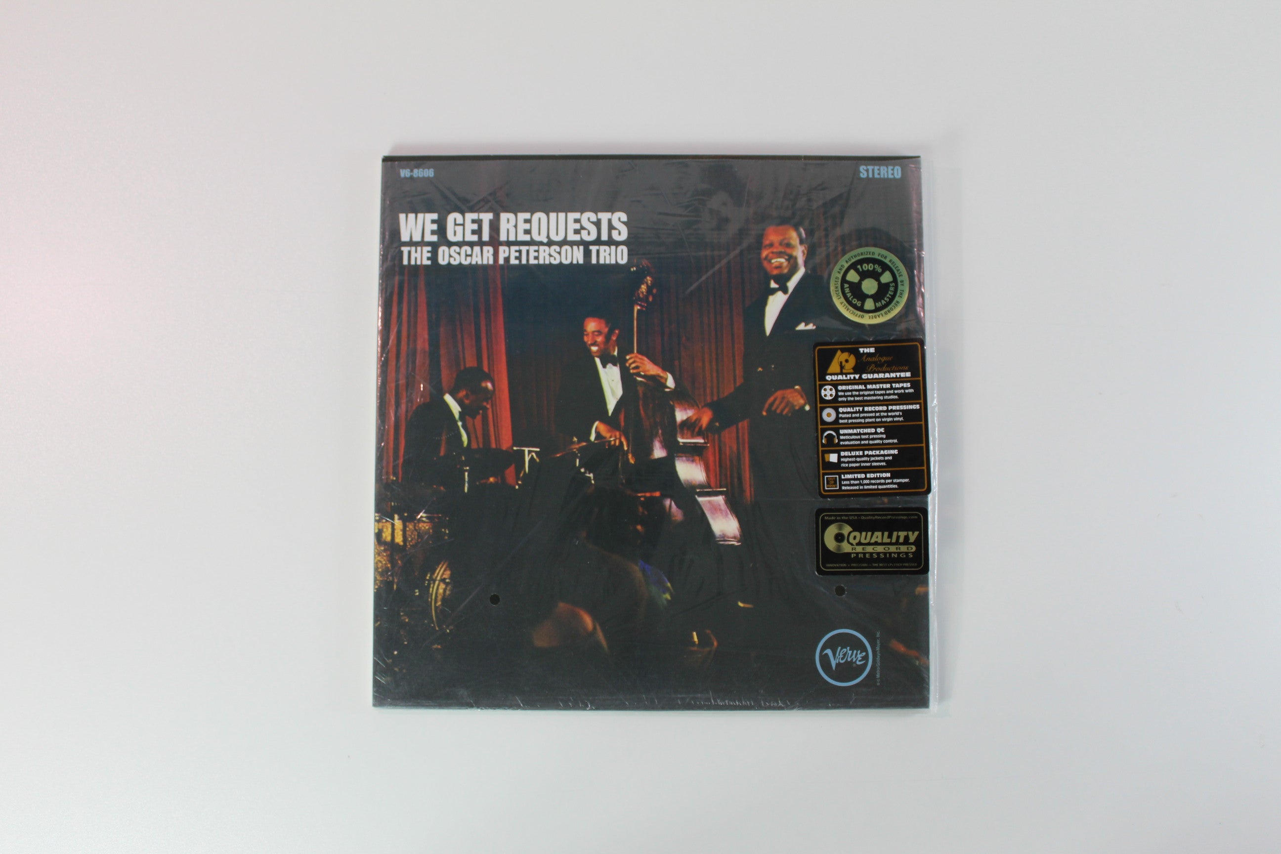 The Oscar Peterson Trio - We Get Requests on Verve Analogue Productions Ltd 45 RPM 200 Gram Reissue