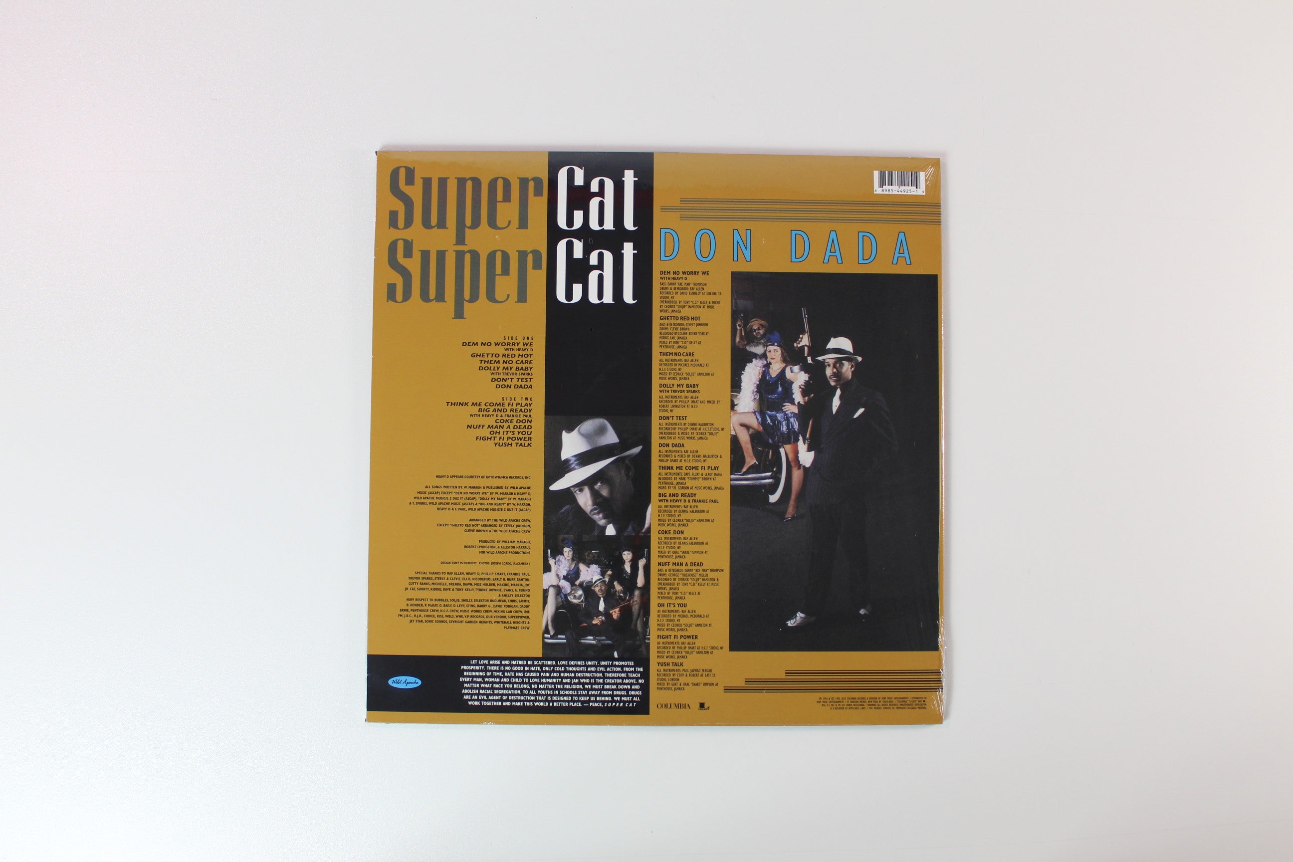 Super Cat - Don Dada on Legacy / Columbia - Sealed