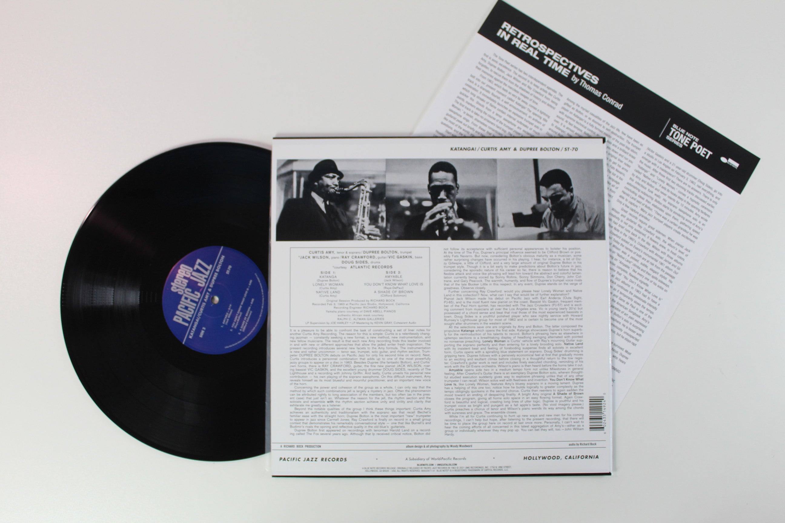 Curtis Amy - Katanga! Blue Note Tone Poet Series Reissue