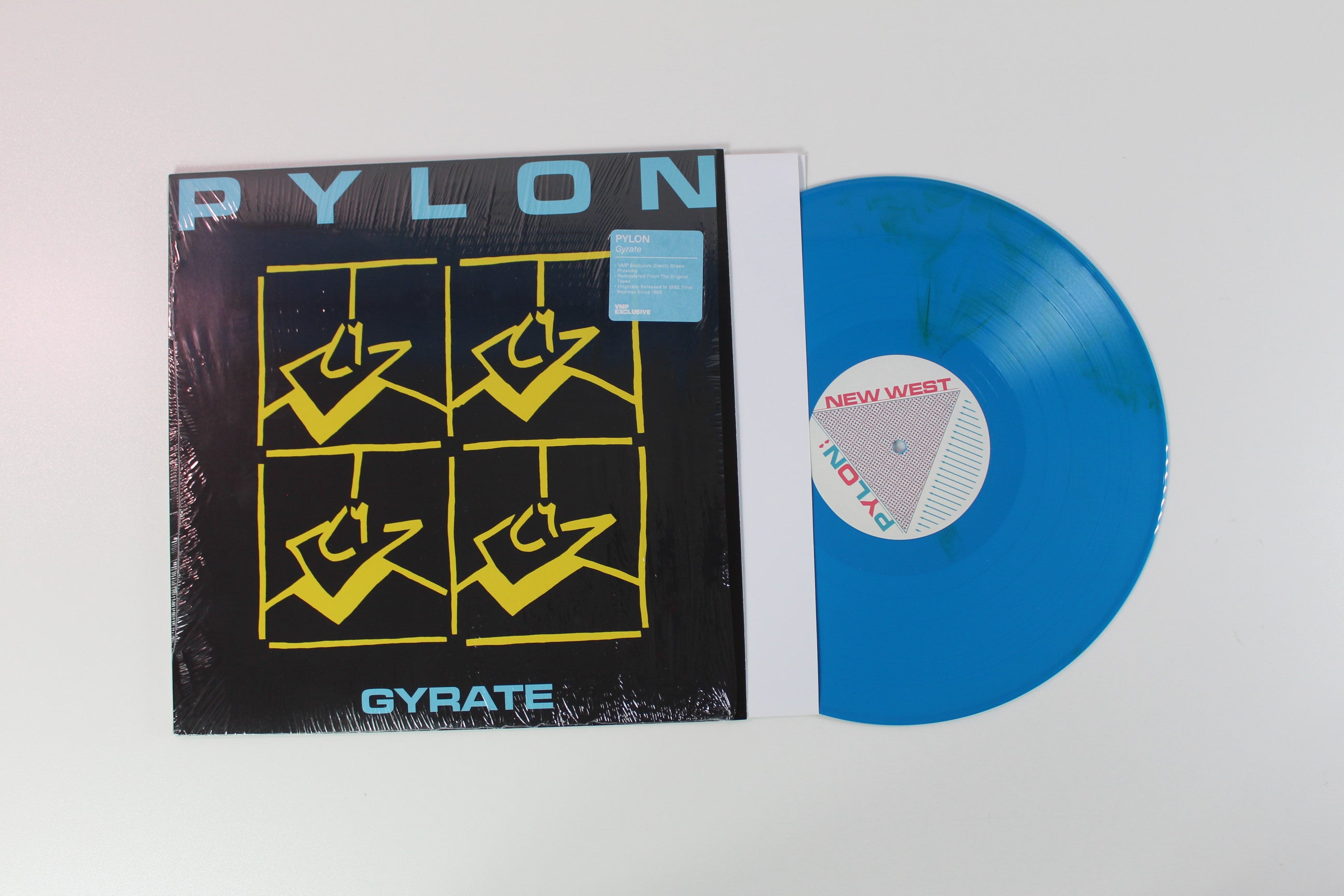 Pylon - Gyrate on New West Ltd Numbered Gravity Green Vinyl Reissue