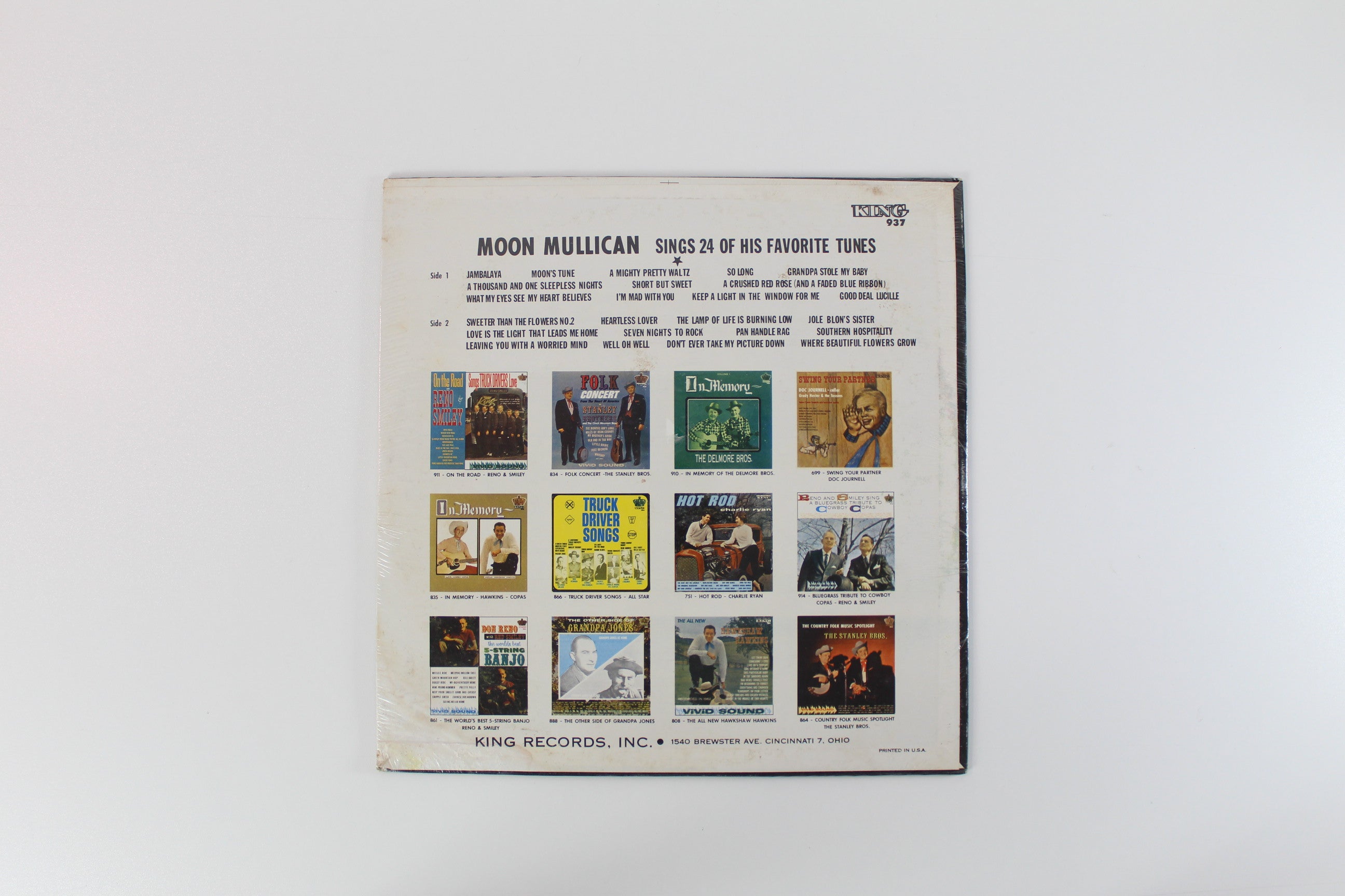 Moon Mullican - Moon Mullican Sings 24 Of His Favorite Tunes on King Sealed