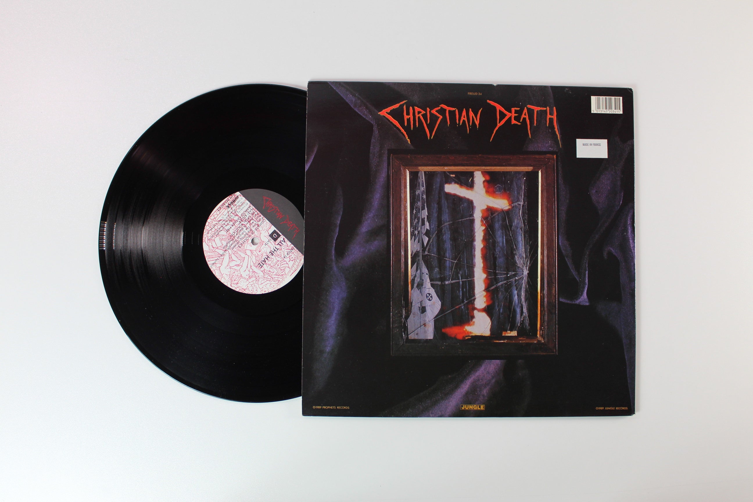 Christian Death - All The Love All The Hate (Part Two: All The Hate) on Jungle Records