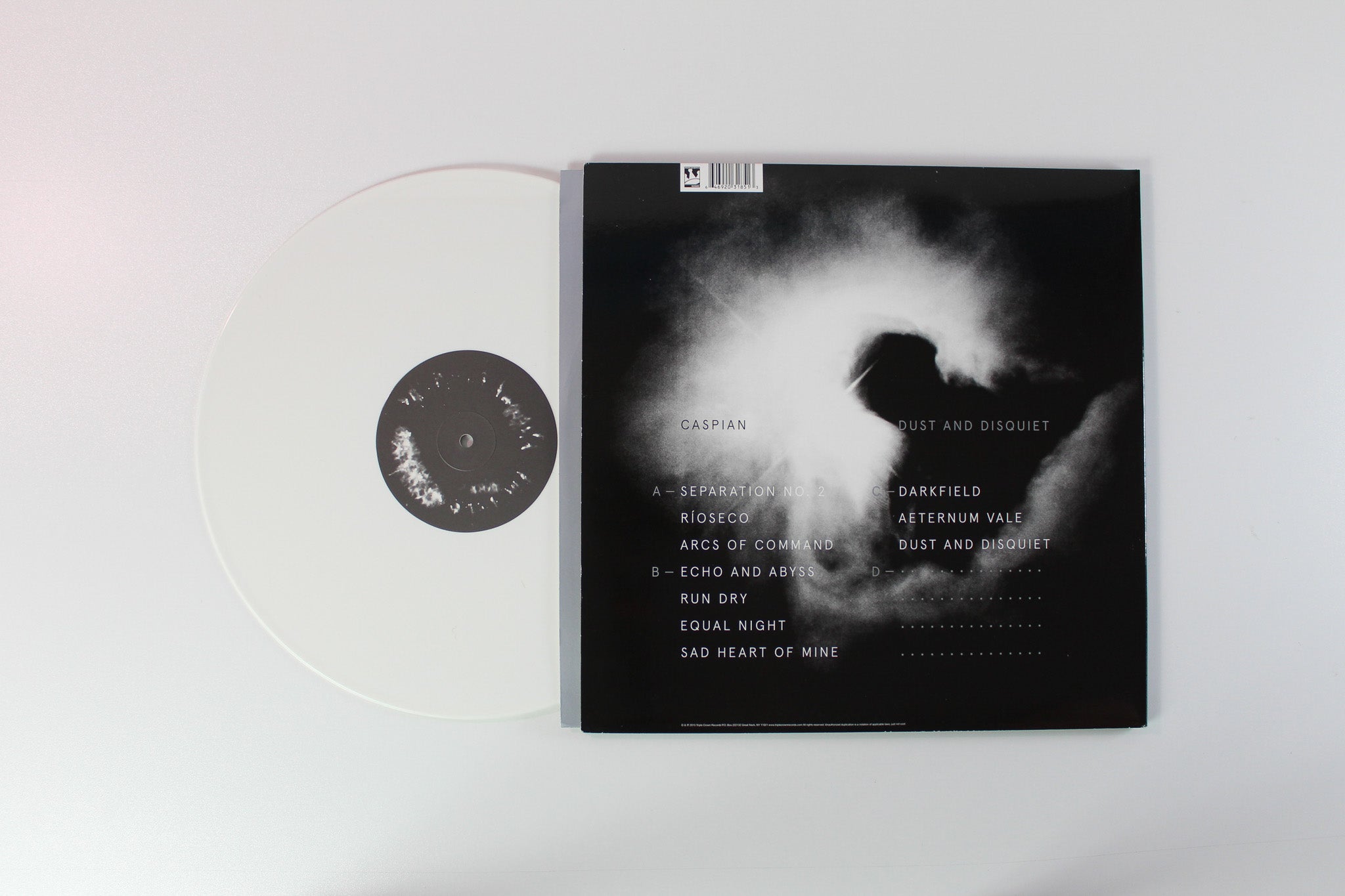 Caspian - Dust And Disquiet on Triple Crown Records - White Vinyl