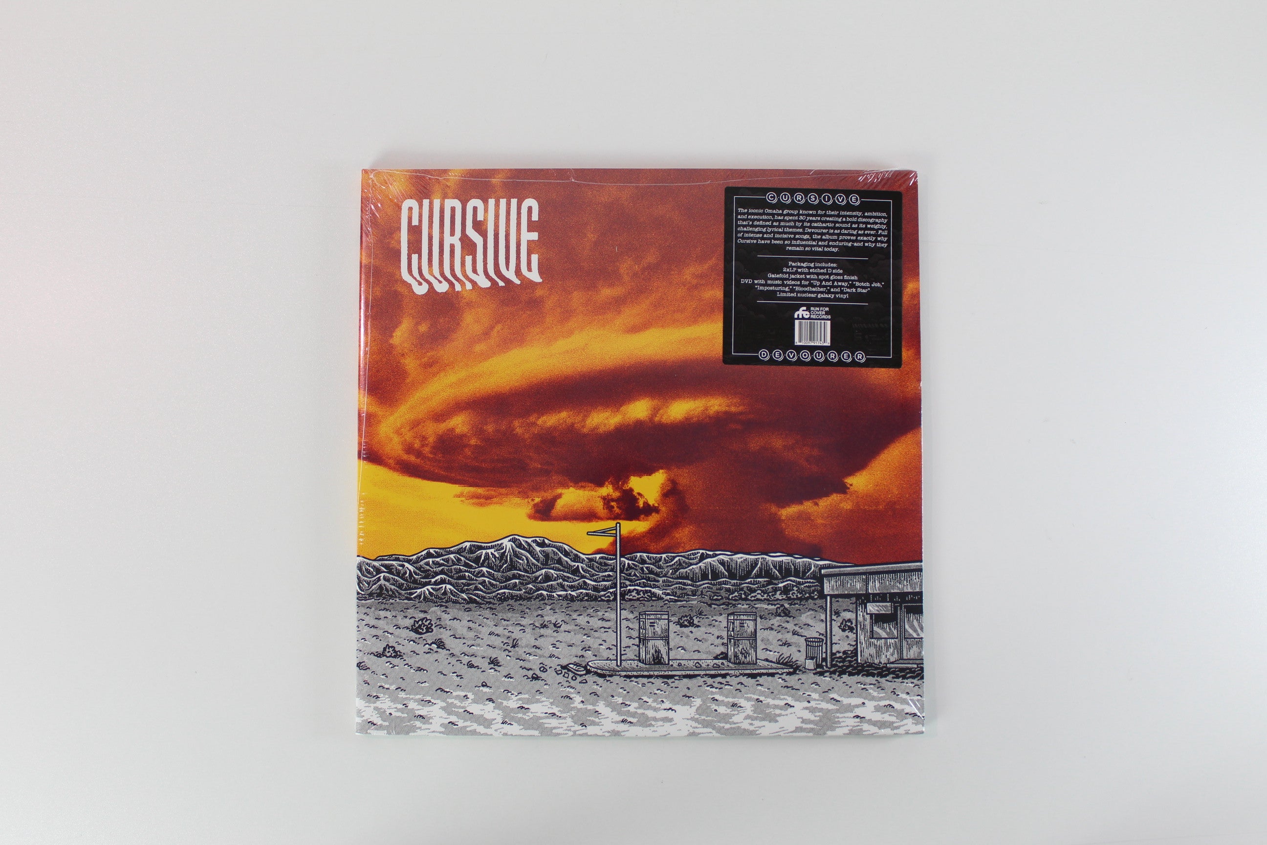 Cursive - Devourer on Run For Cover Ltd Nuclear Galaxy Vinyl Sealed
