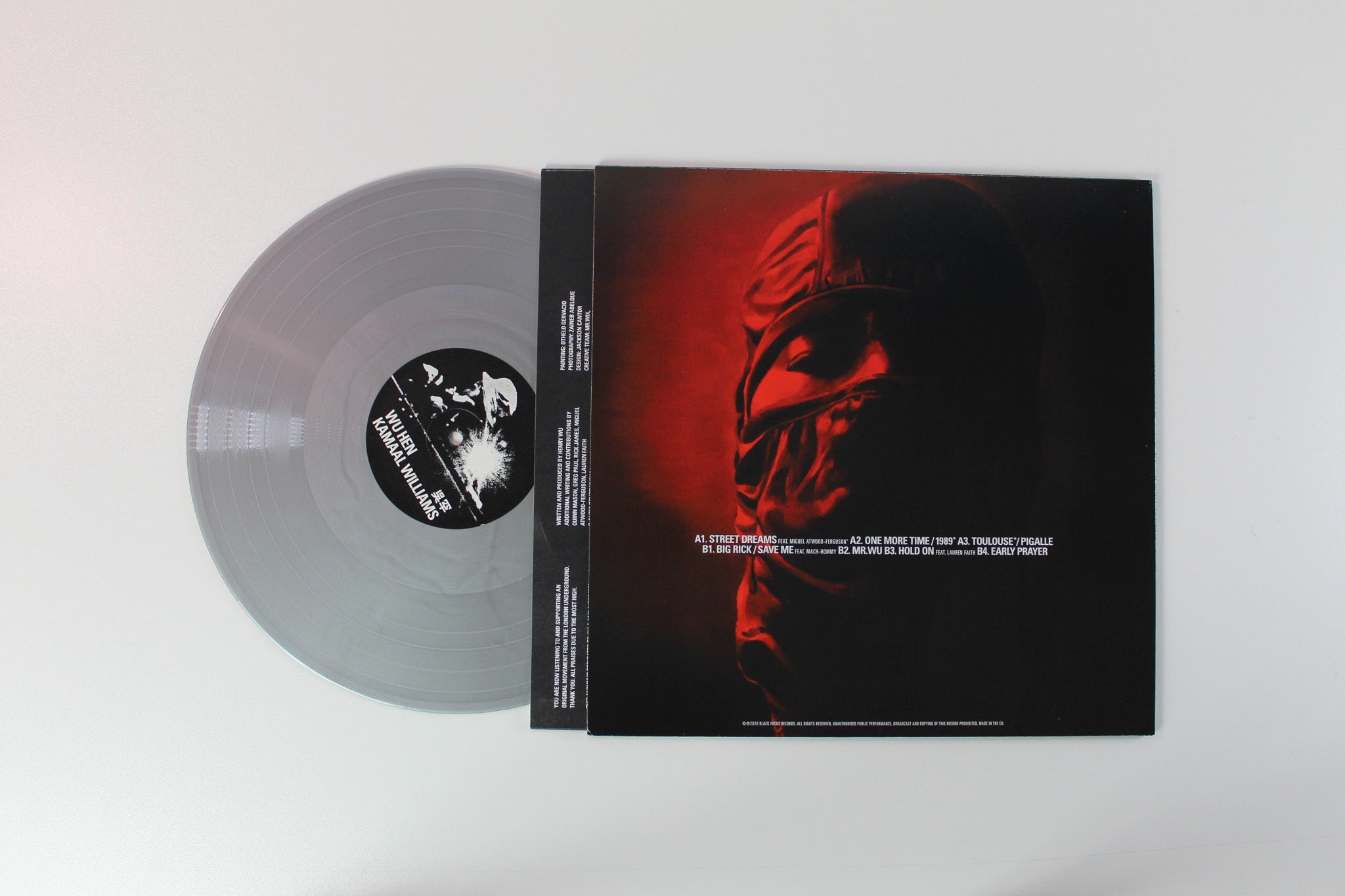 Kamaal Williams - Wu Hen on Black Focus Records - Silver Vinyl