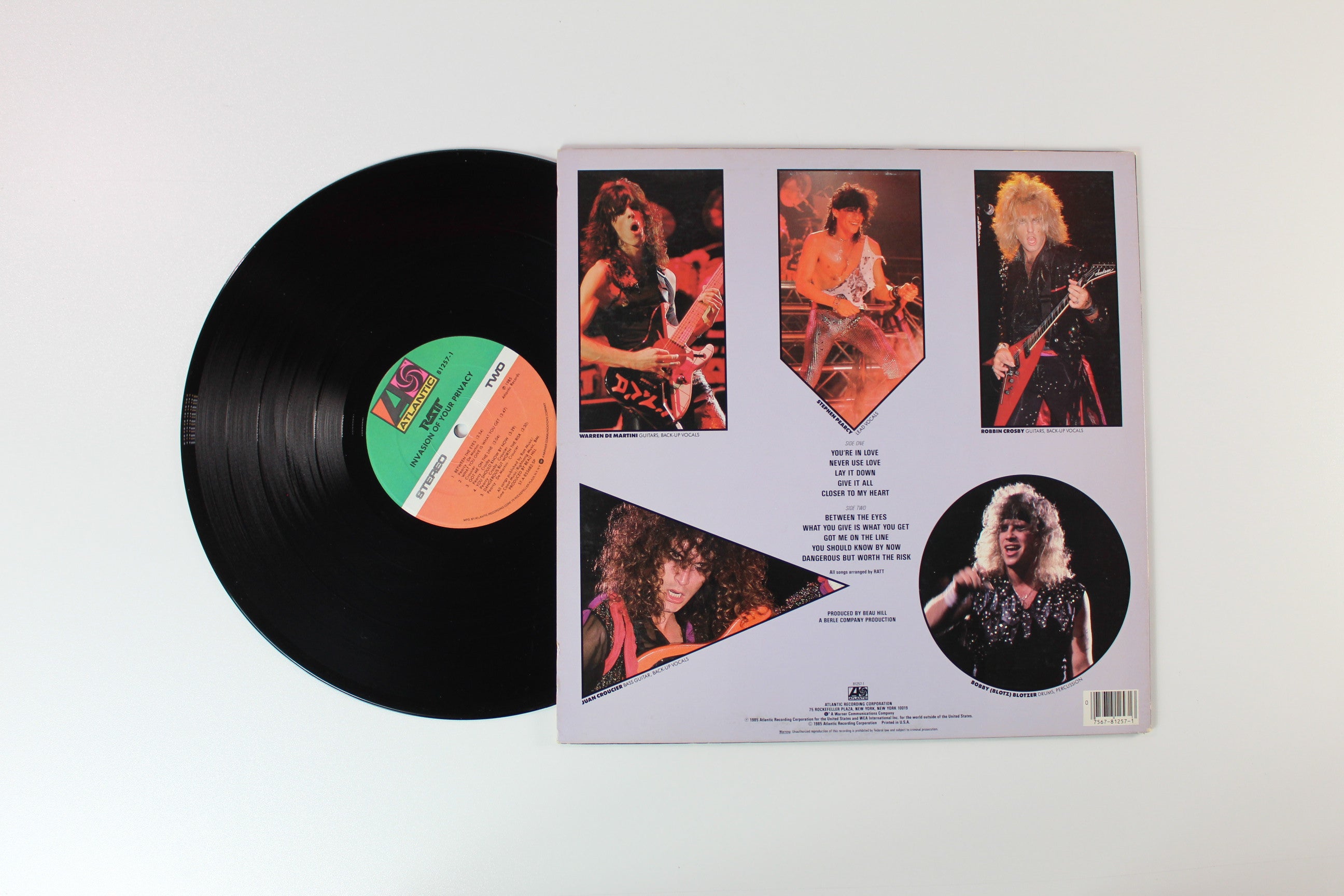 Ratt - Invasion Of Your Privacy on Atlantic