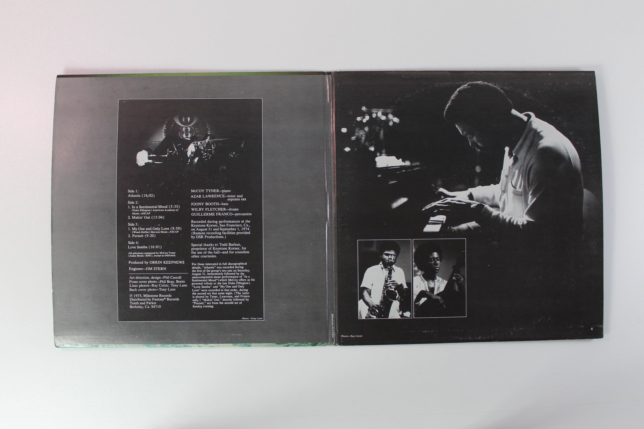 McCoy Tyner - Atlantis on Milestone