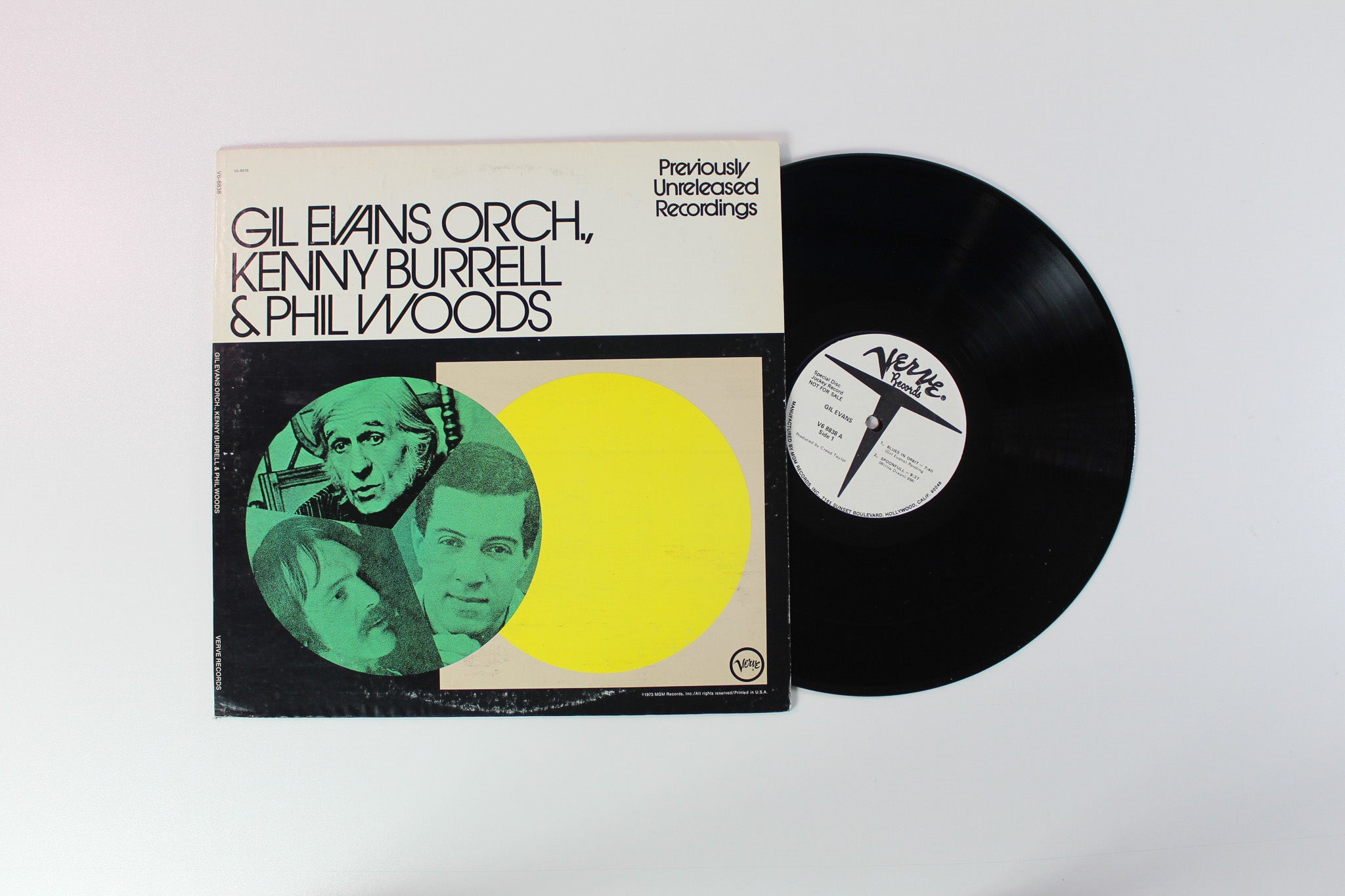 Gil Evans And His Orchestra - Previously Unreleased Recordings on Verve Records - Promo