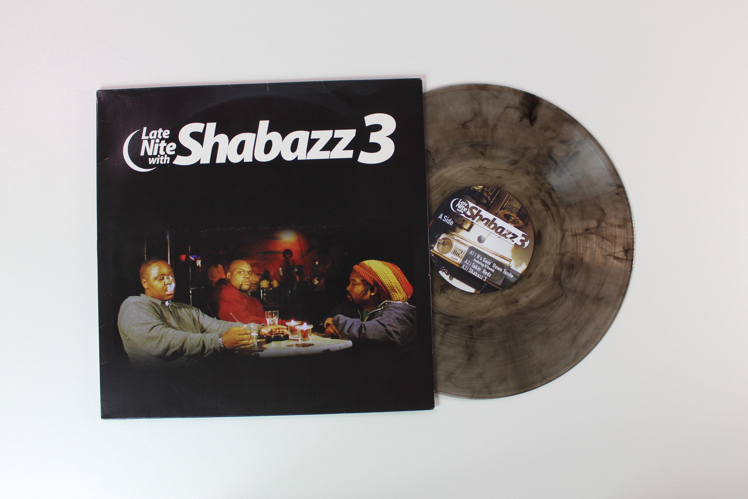 Shabazz 3 - Late Nite With Shabazz 3 on Skylark Soul Co. - Smoke Transparent Colored Vinyl