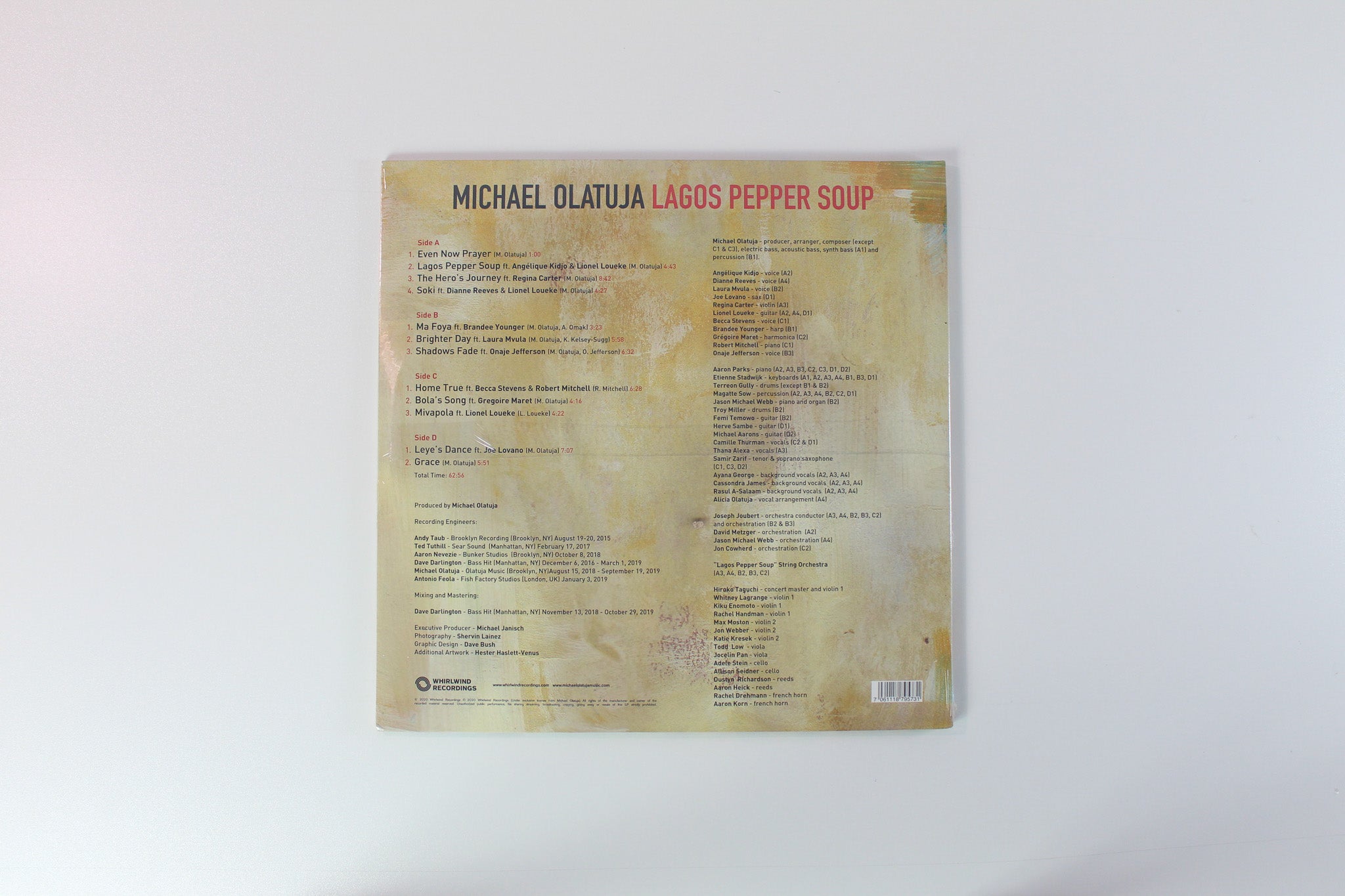 Michael Olatuja - Lagos Pepper Soup on Whirlwind Recordings - Sealed