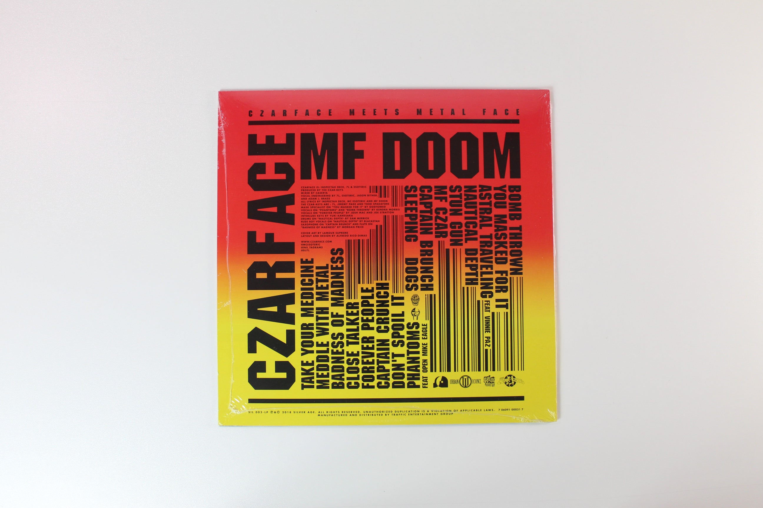 Czarface - Czarface Meets Metal Face on Silver Age - Sealed