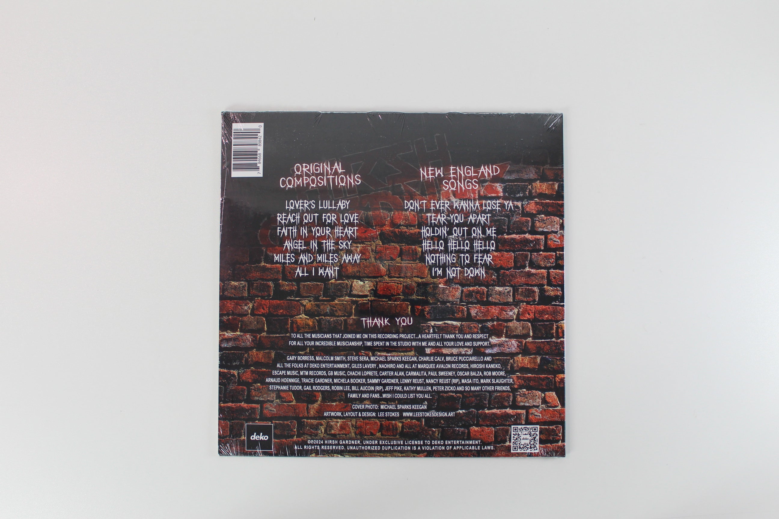 Hirsh Gardner - Third Time's A Charm on Deko Music Sealed