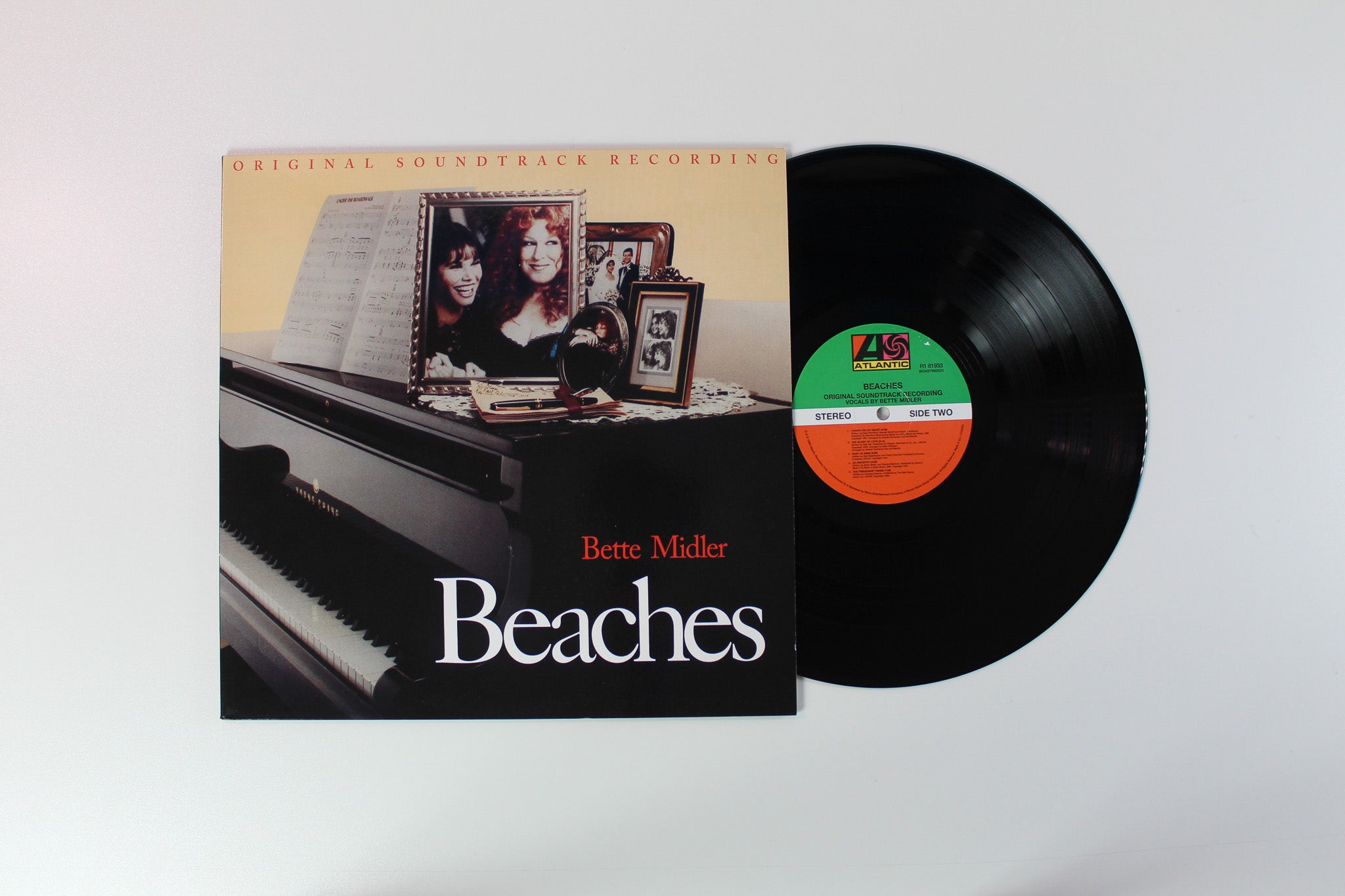 Bette Midler - Beaches (Original Soundtrack Recording) on Rhino Entertainment Company / Atlantic