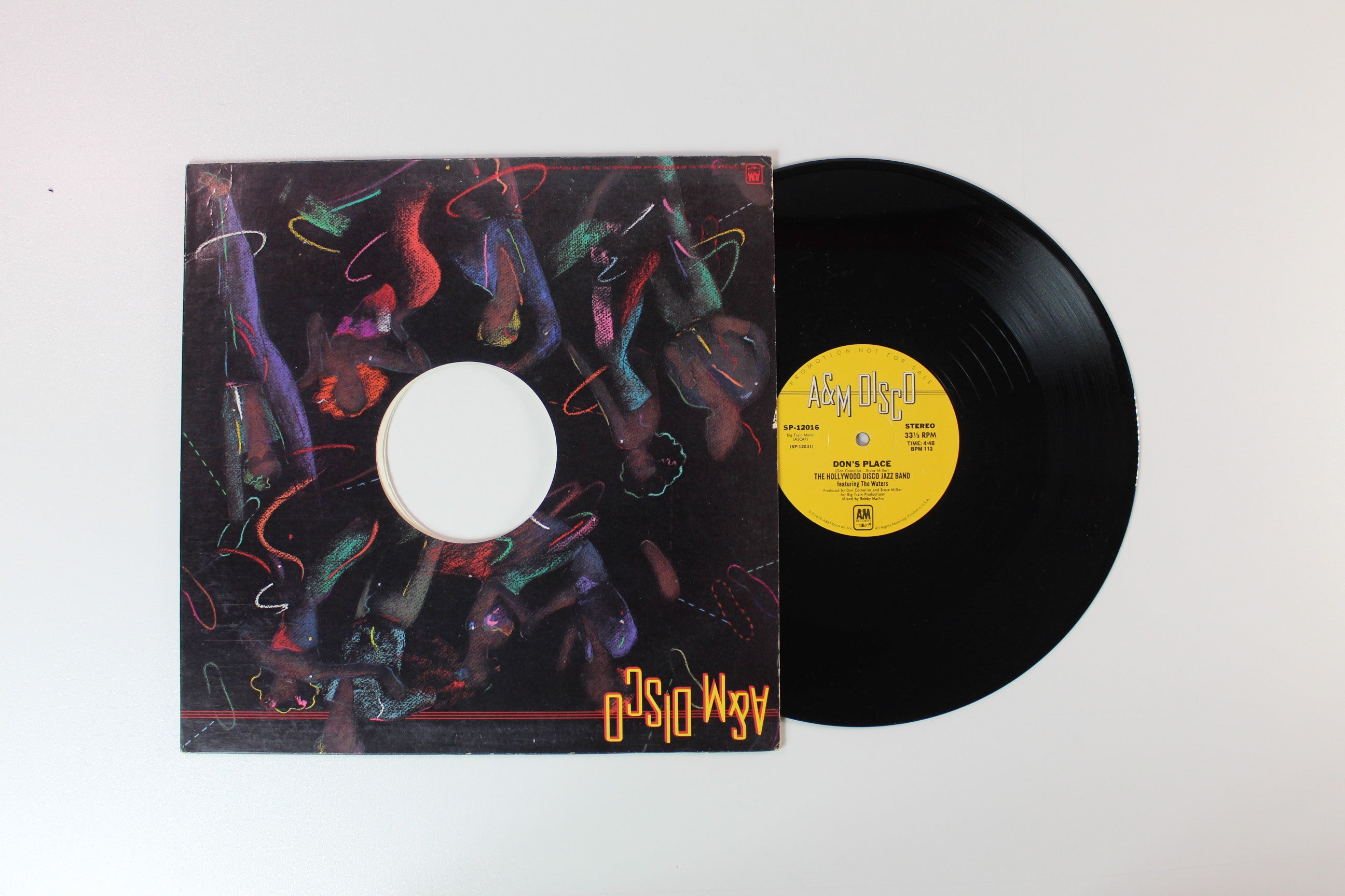 Hollywood Disco Jazz Band - Don's Place on A&M Disco 12" Single