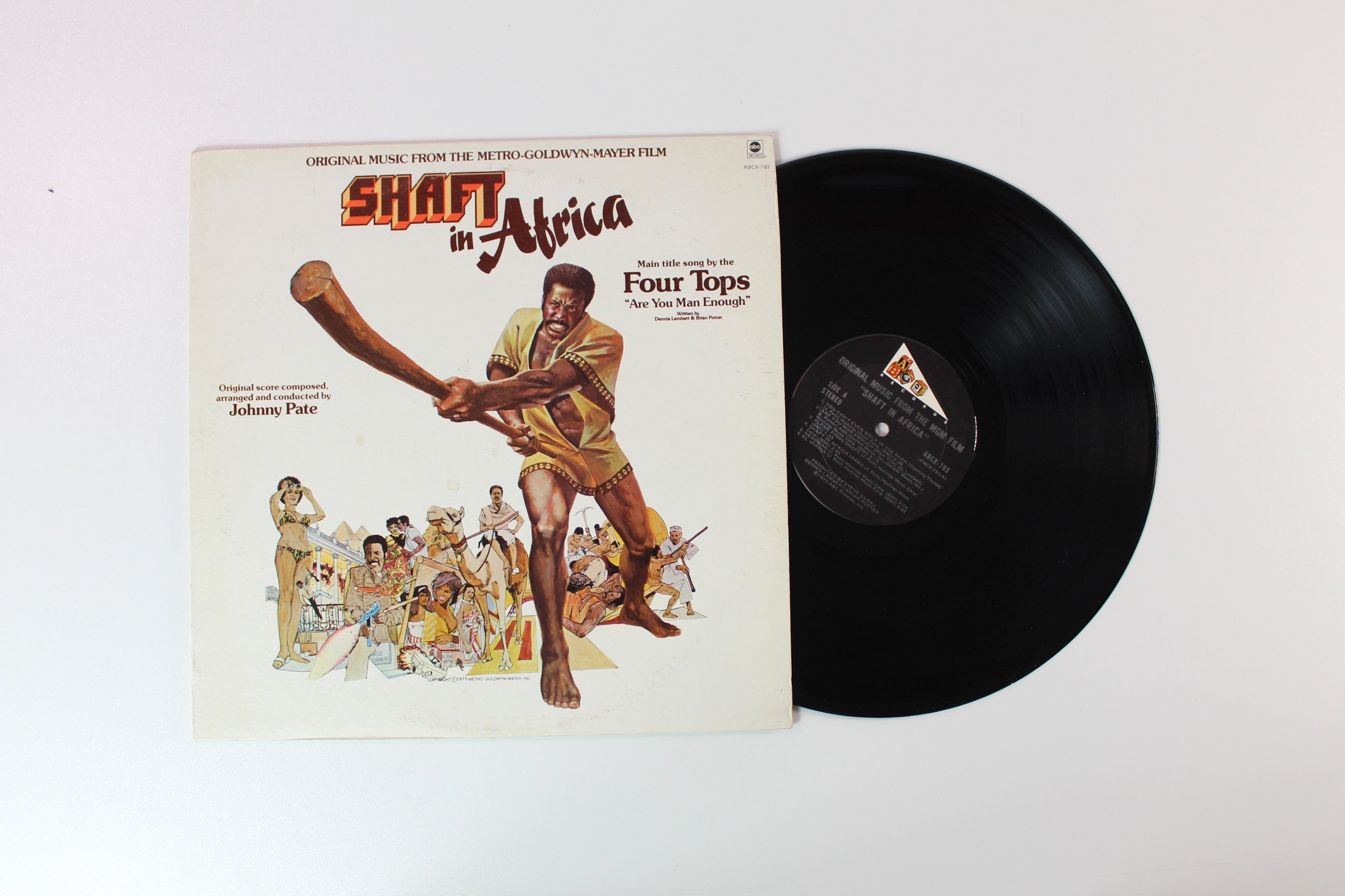 Johnny Pate - Shaft In Africa on ABC Records