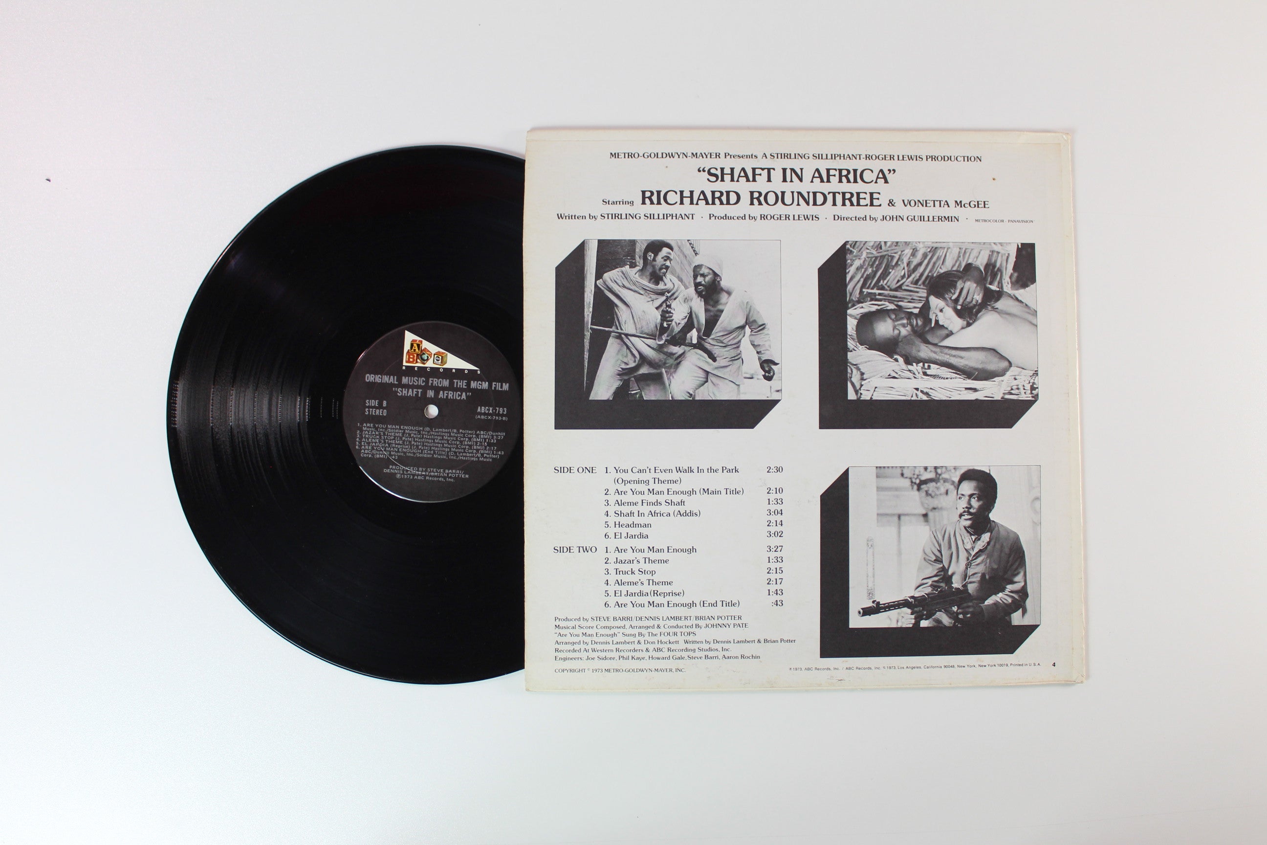 Johnny Pate - Shaft In Africa on ABC Records