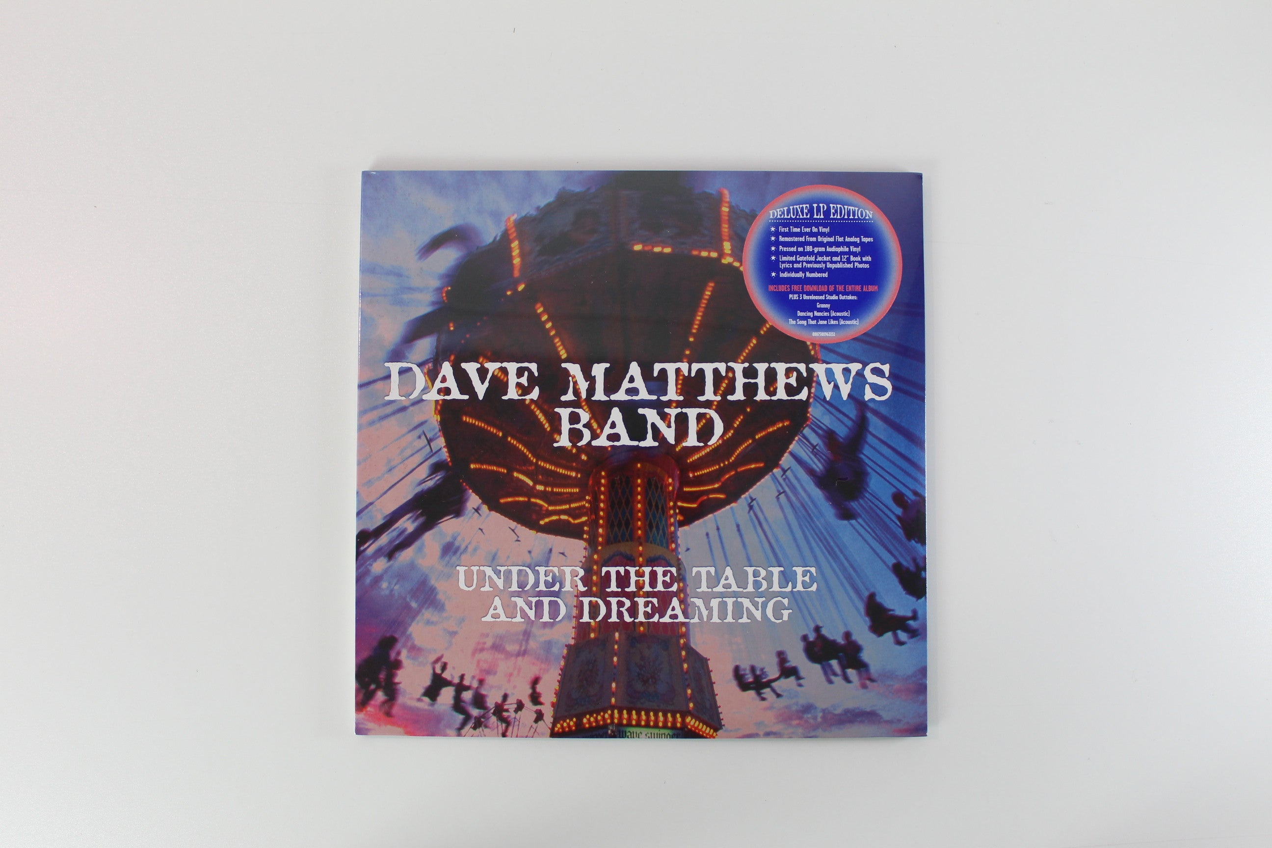 Dave Matthews Band - Under The Table And Dreaming on Bama Rags Ltd Numbered Reissue Sealed