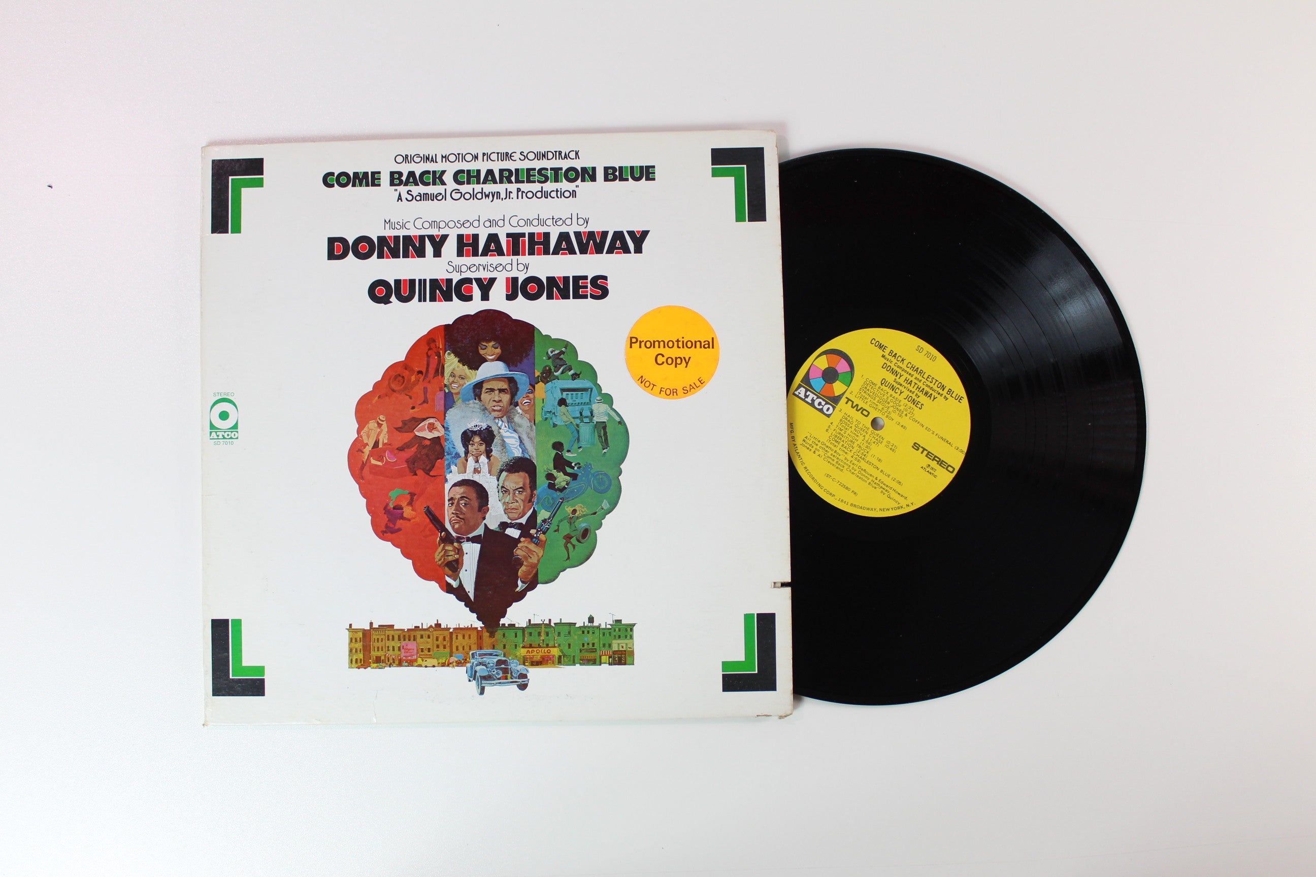 Donny Hathaway - Come Back Charleston Blue (Original Motion Picture Soundtrack) on ATCO Records
